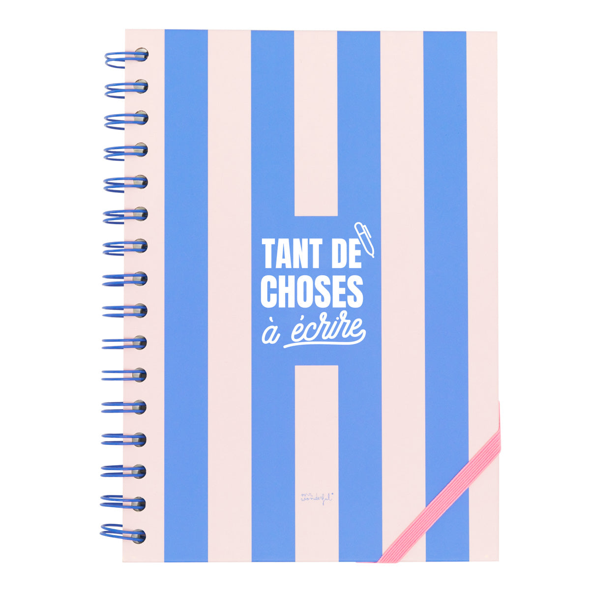 Cahier A5 rose - Tant de choses à écrire