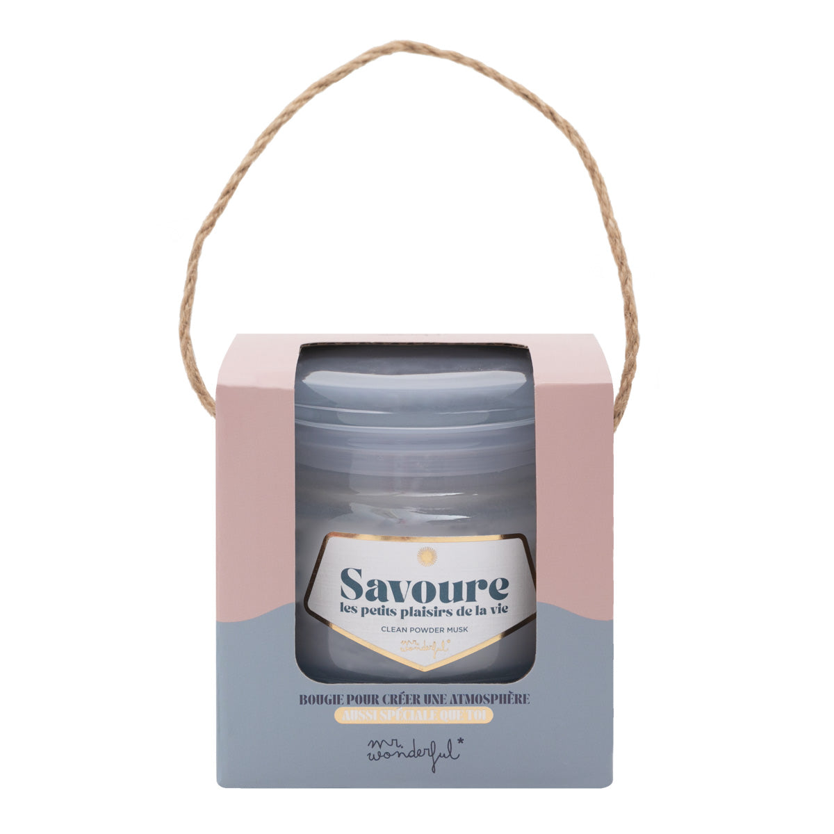 Bougie parfumée - Savourez les petits plaisirs de la vie
