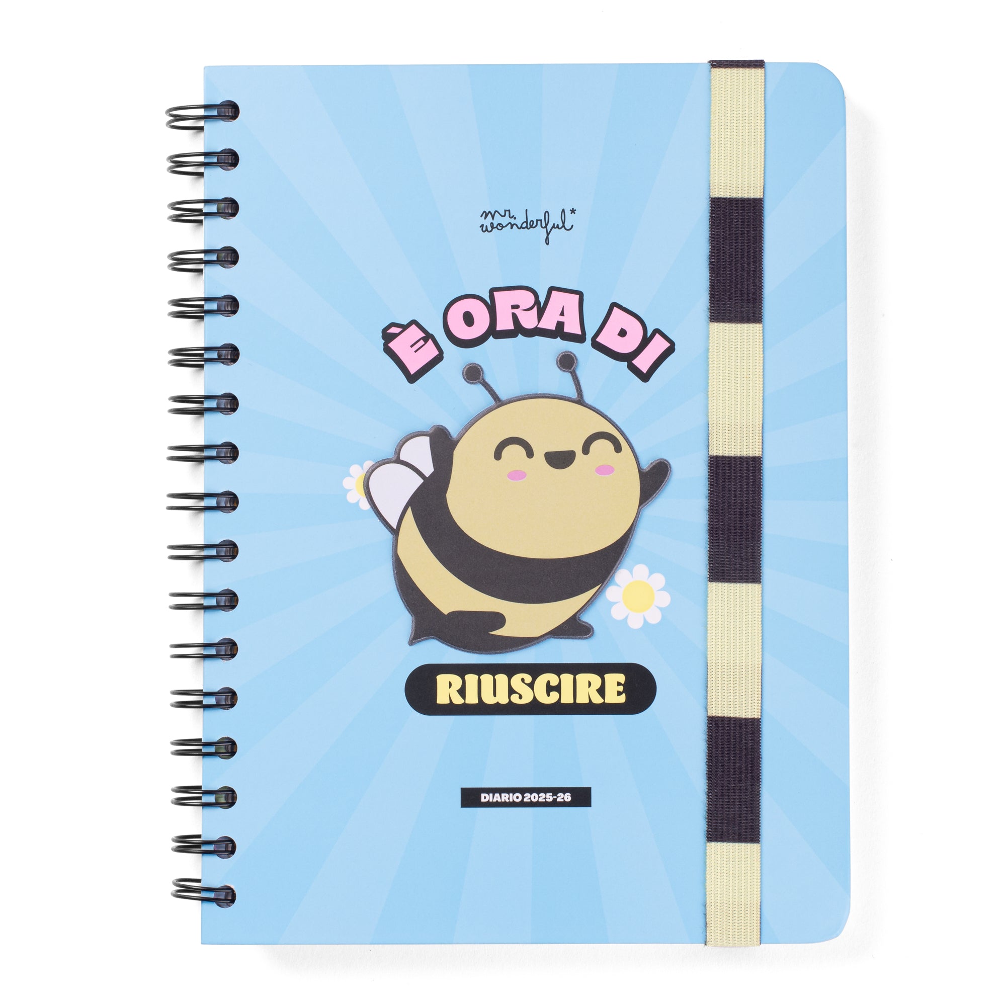 Diario scolastico Wonder 2025-26 Settimanale - È ora di riuscire
