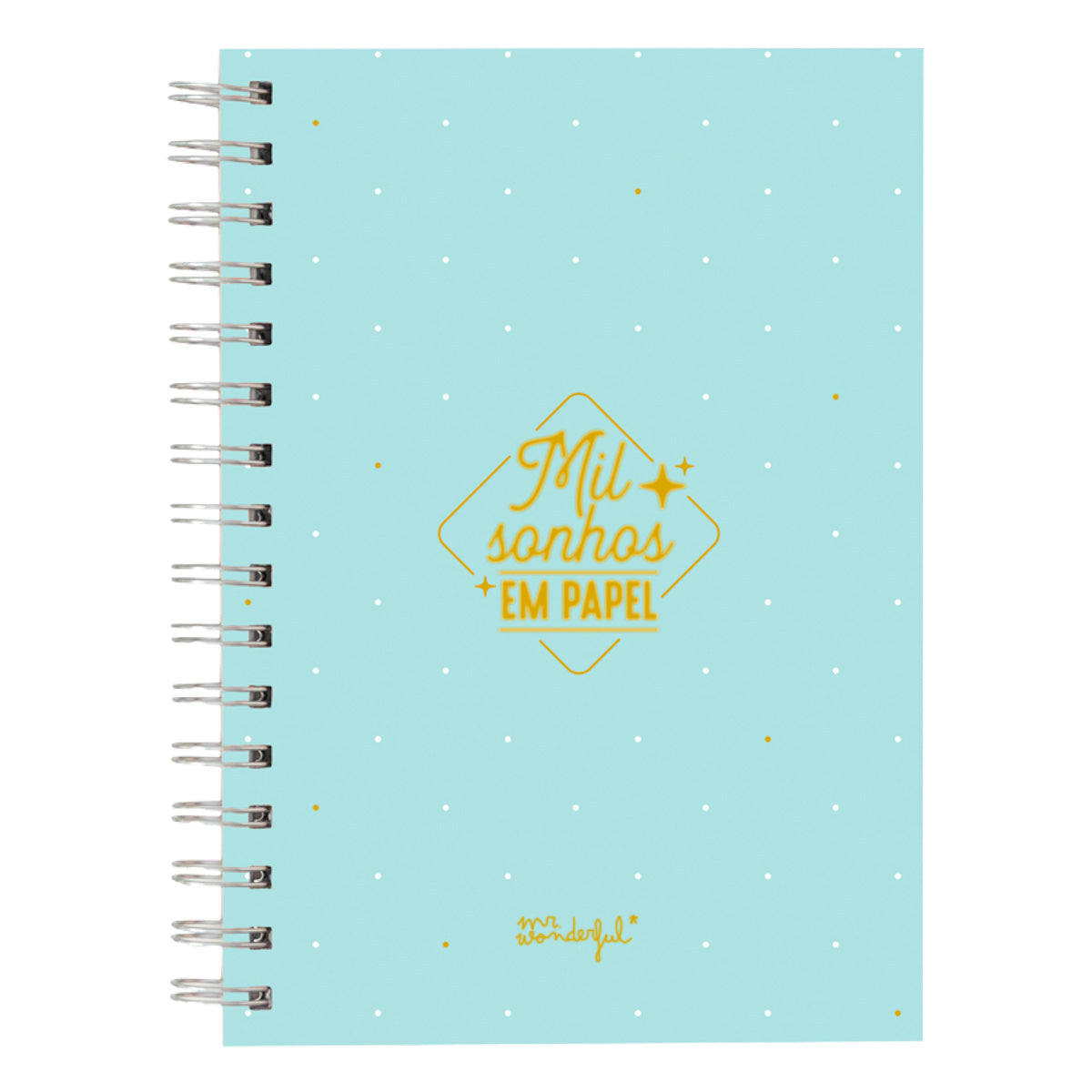Caderno A5 - Mil sonhos em papel