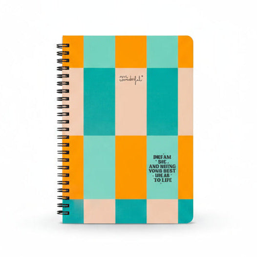 Libreta A5 para la vuelta al cole Mr. Wonderful - Dream big and bring your best ideas to life