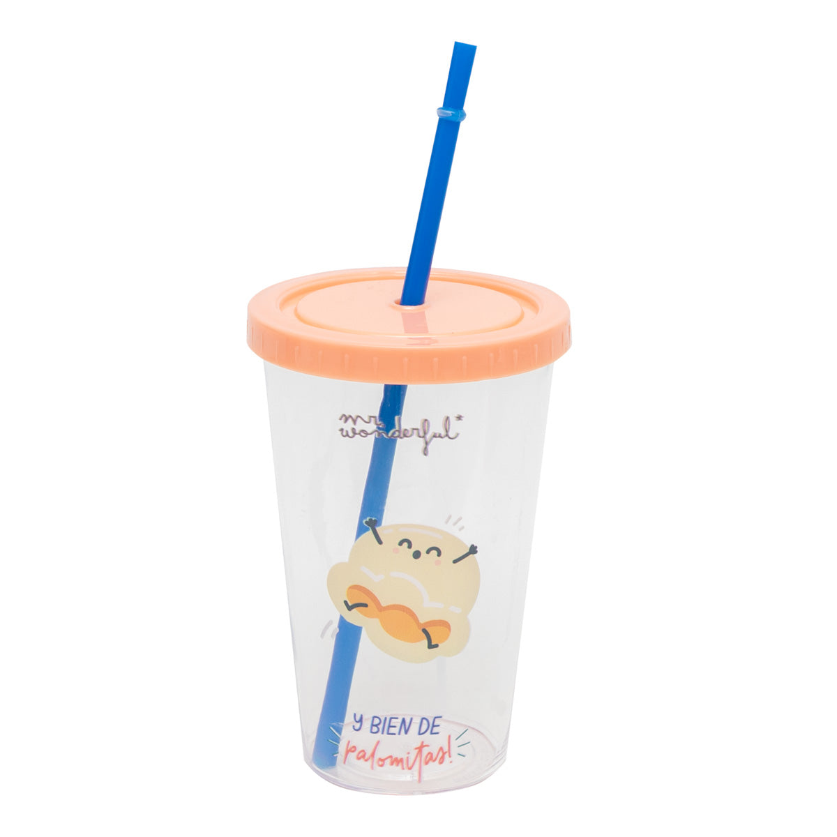 Set de bol de palomitas + dos vasos de refresco para parejas de cine