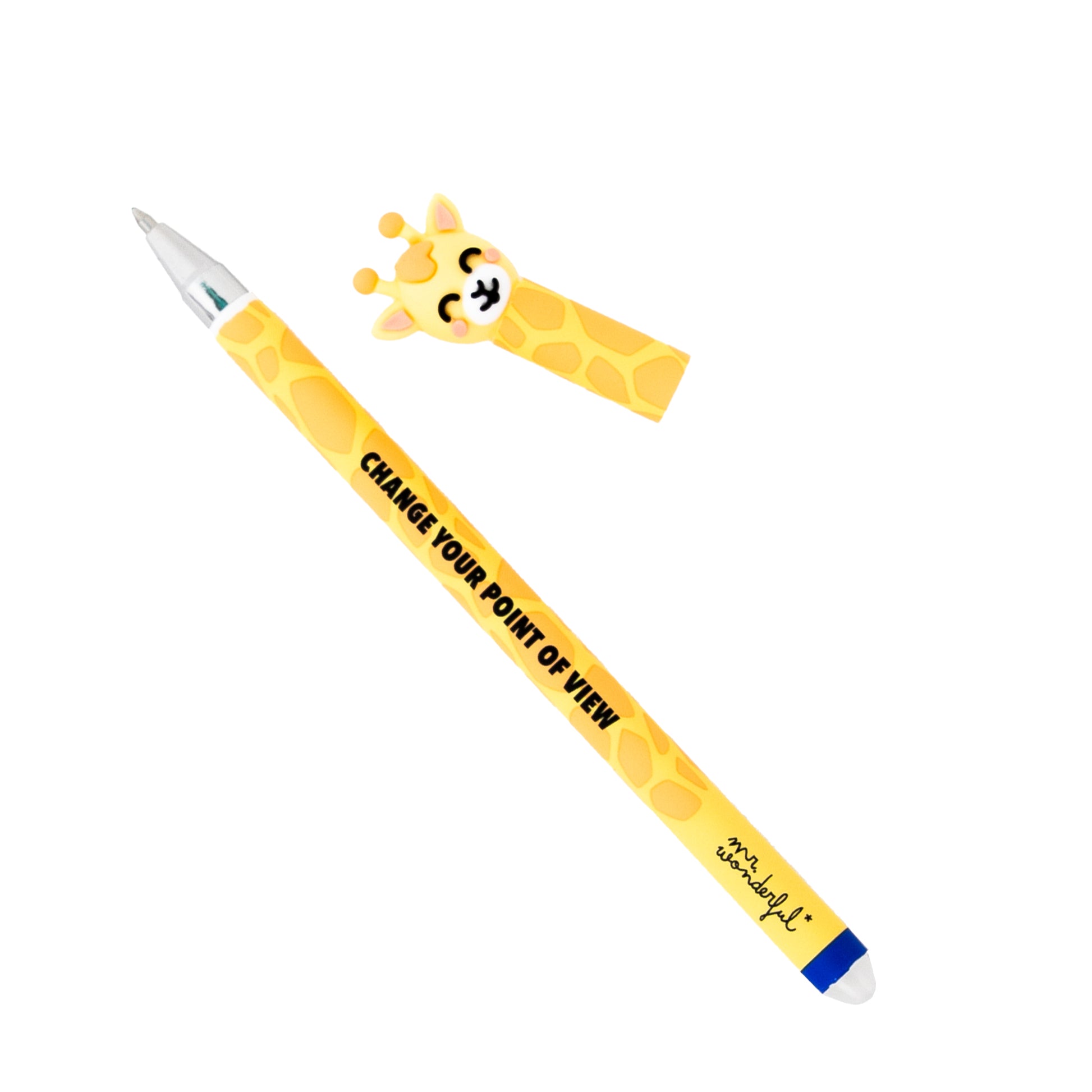 Boli borrable Bo-Bo Mr. Wonderful jirafa con mensaje Change your point of view