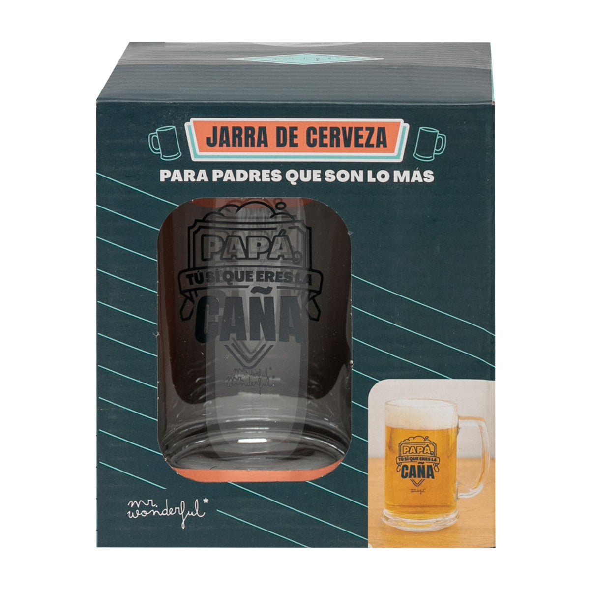 Jarra de cerveza - Papá, tú sí que eres la caña!