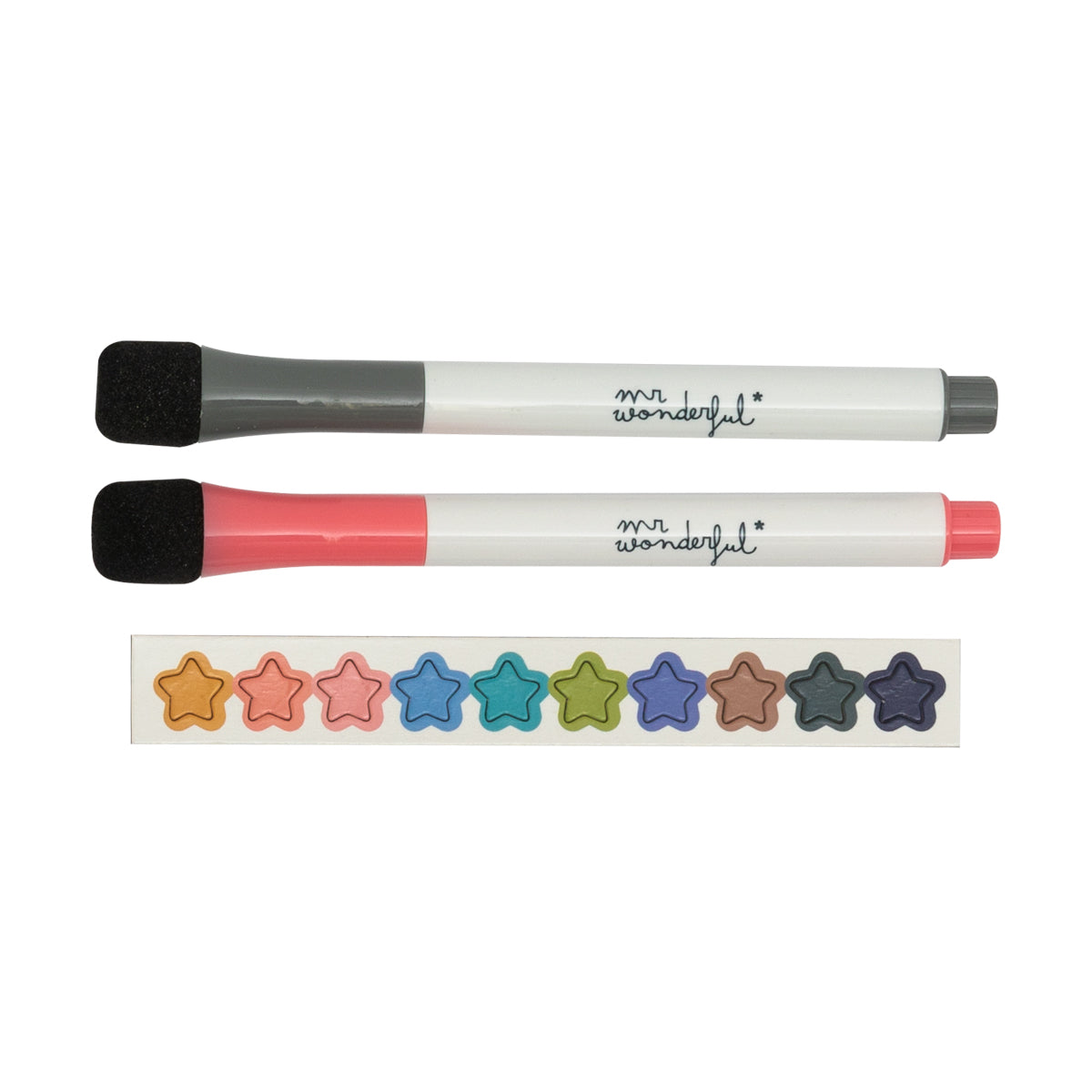 Planejador mensal de parede em quadro branco - Um ótimo mês pela frente.