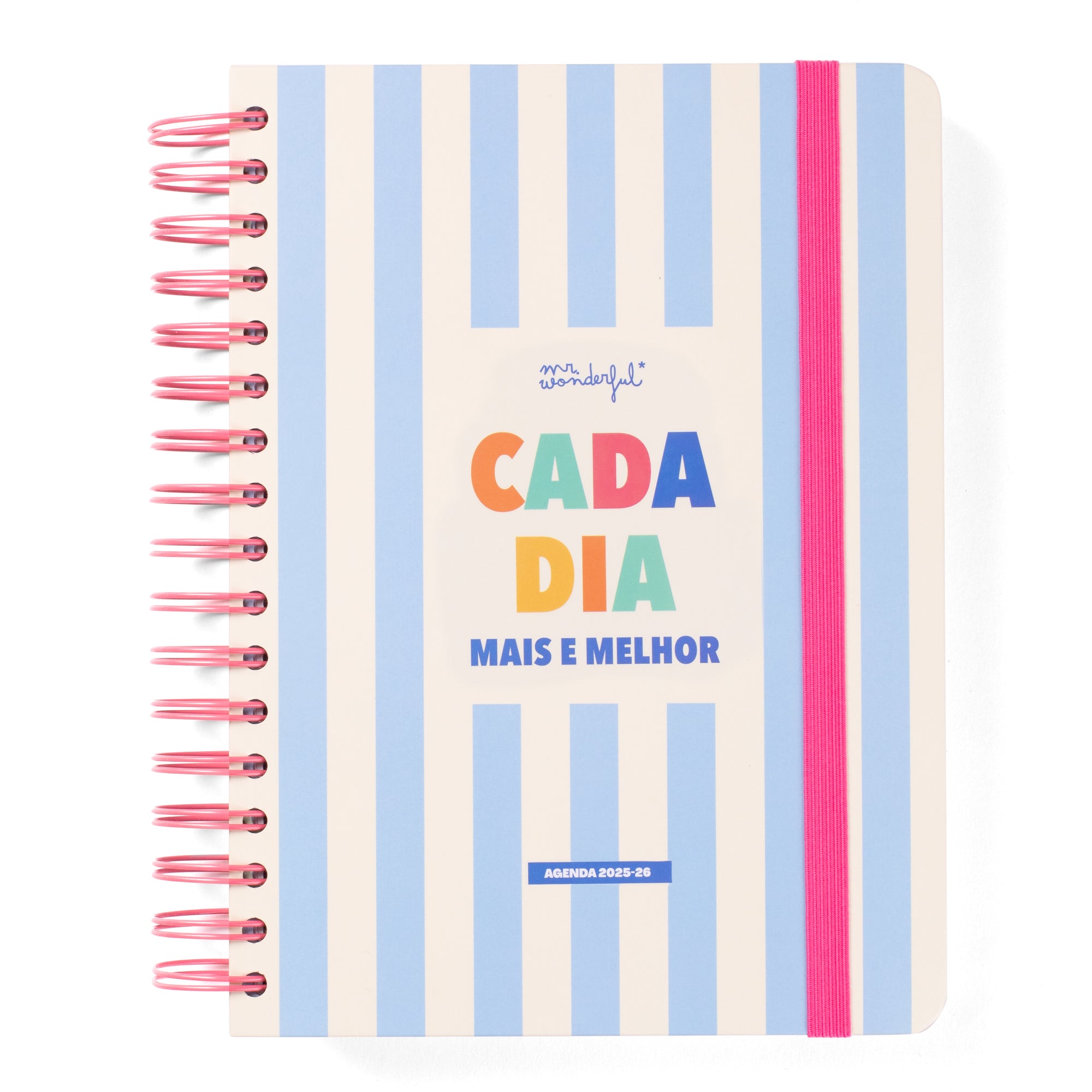 Agenda Wonder 2025-26 Diária - Cada dia mais e melhor