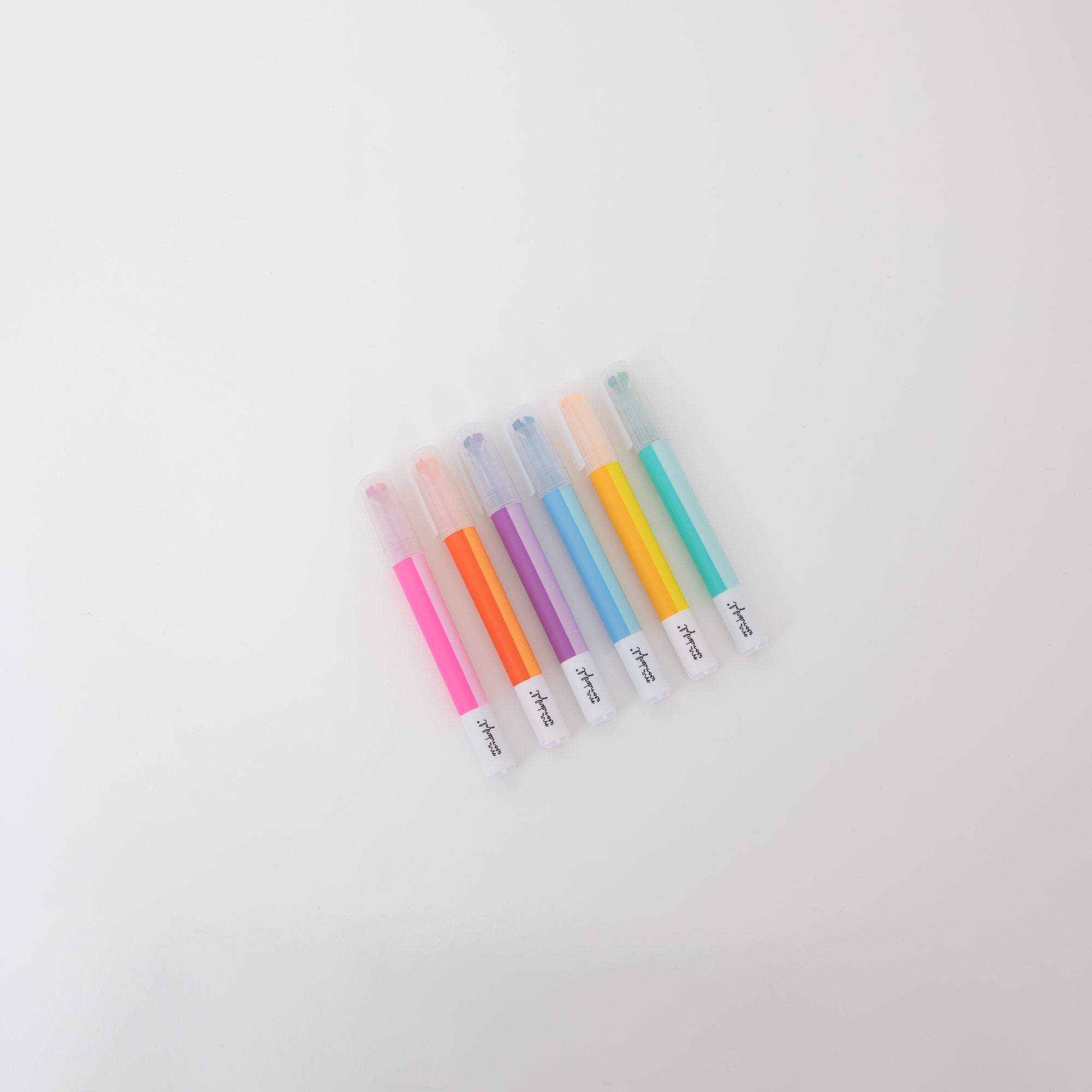 Set de subrayadores de tinta doble – Para ideas que brillan con luz propia