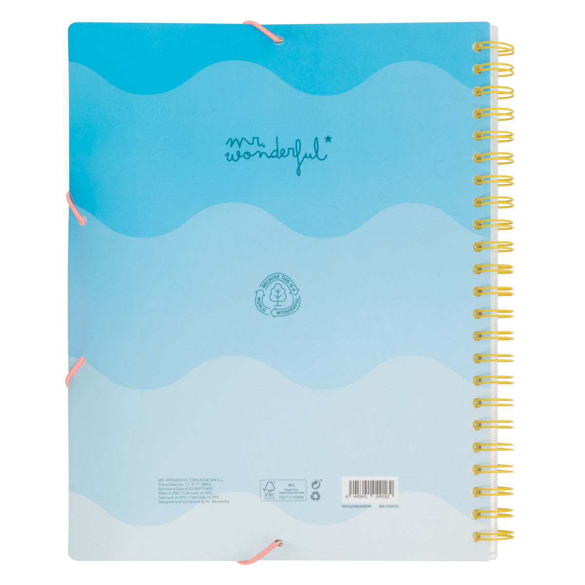 Folder with transparent sheets – Ready for a great day