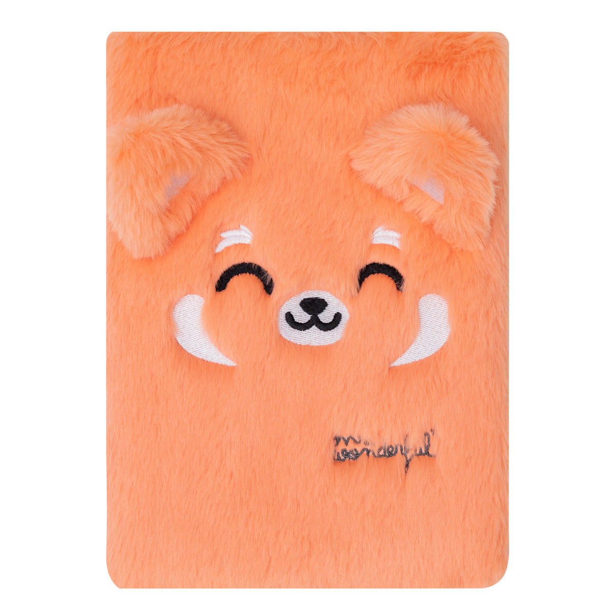 A5 notebook plush - Red panda Wondo
