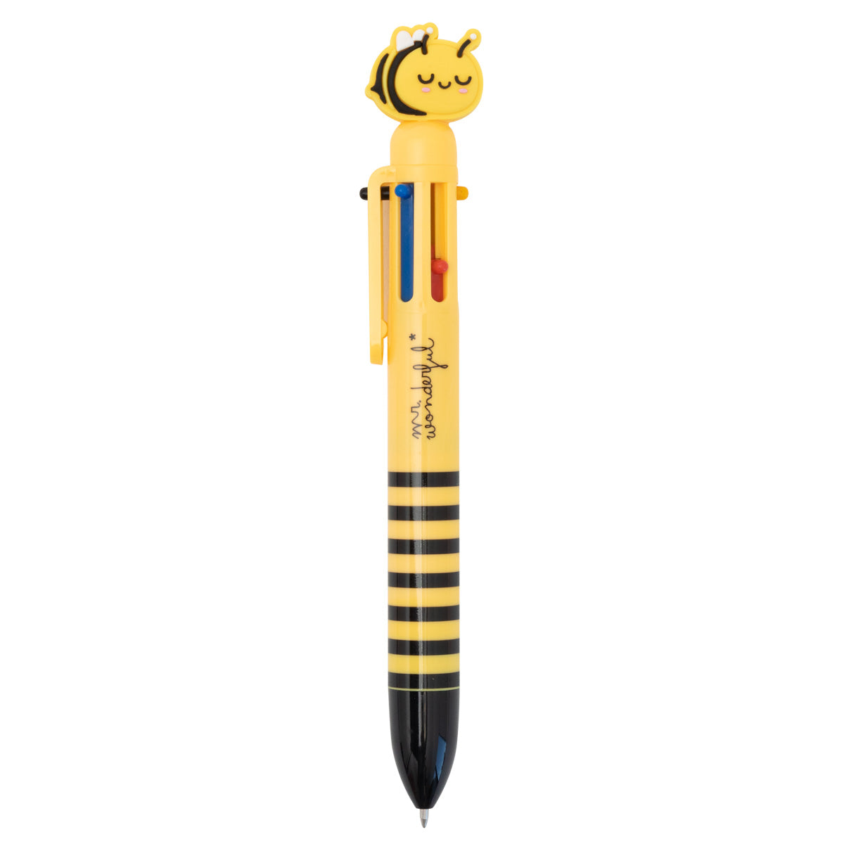 Multi-coloured pen to note down epic plans - Bee