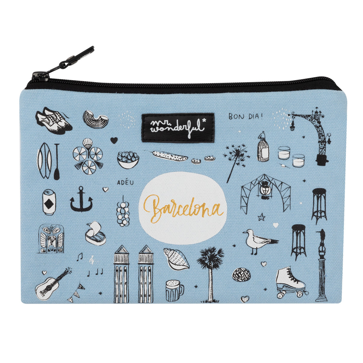 Toiletries bag wristlet - Barcelona.
