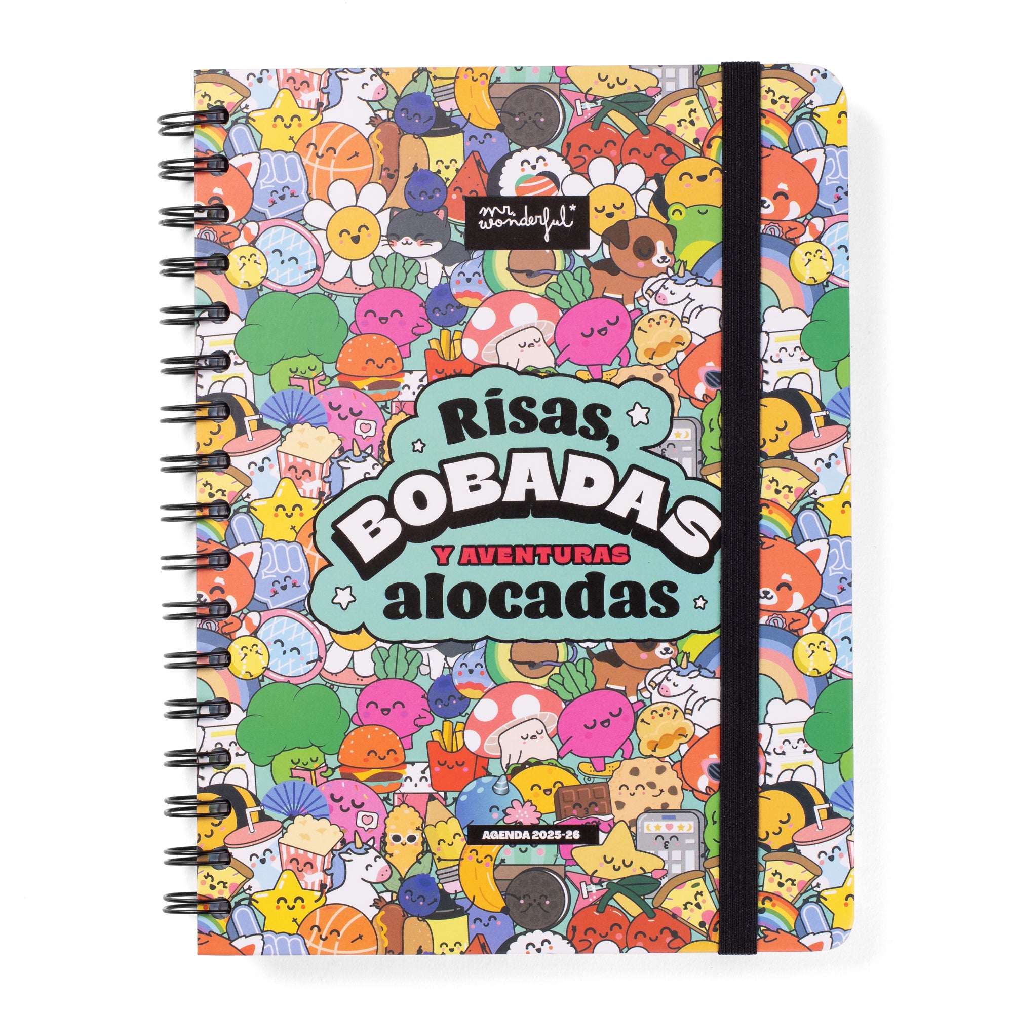 Agenda Bo-Bo 2025-26 Semanal - Risas, bobadas y aventuras alocadas