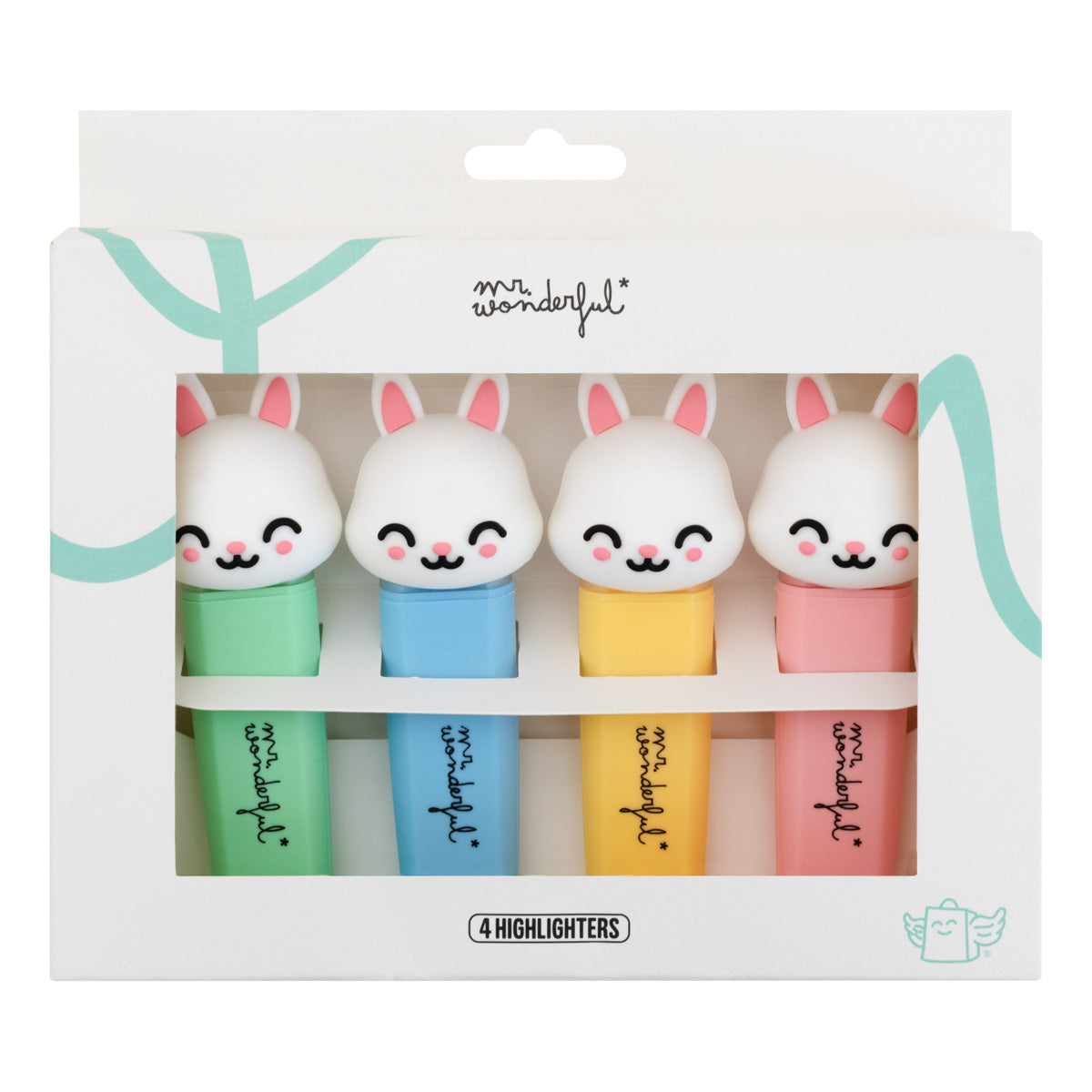 Set of 4 highlighters - It’s a good day to have fun