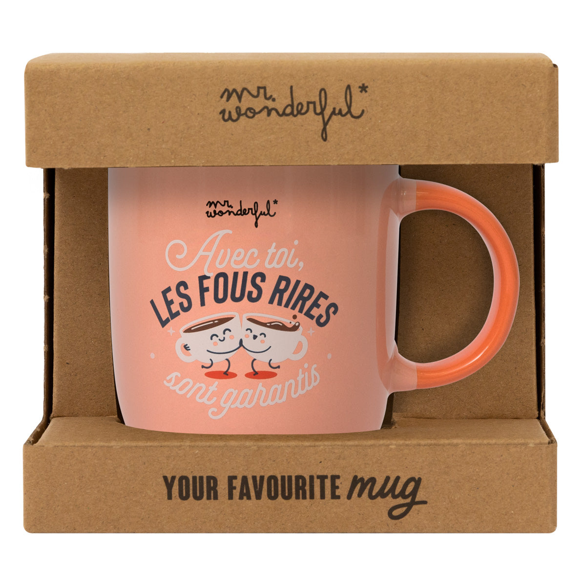 Mug - Avec toi, les fous rires sont garantis