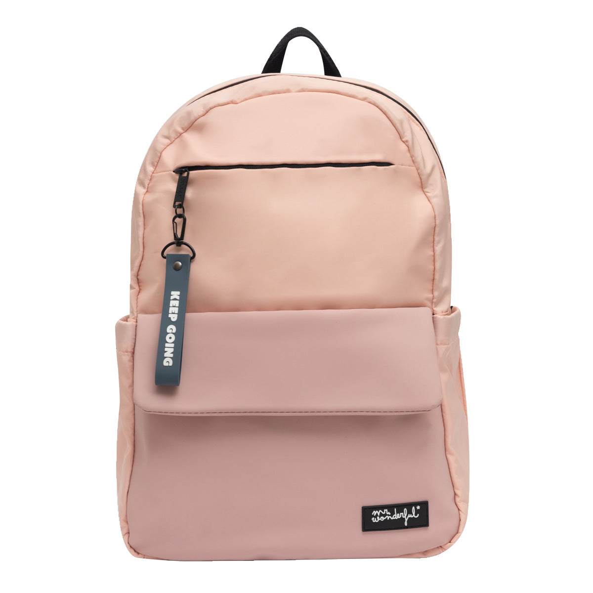 Soft pink backpack - Keep going