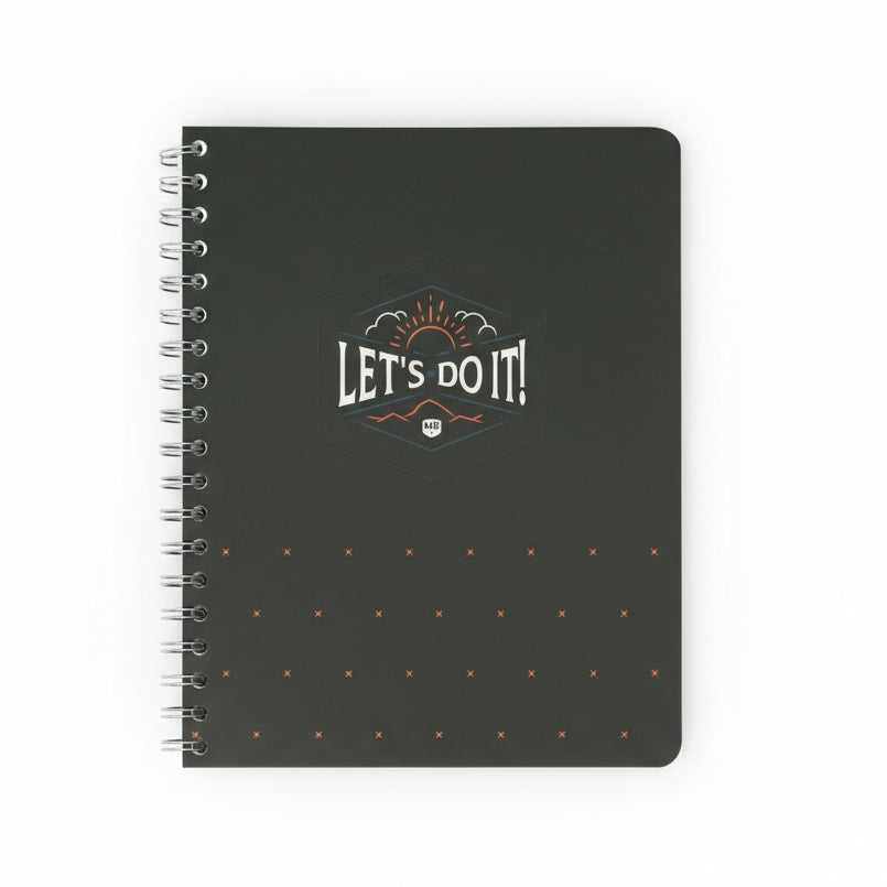 Libreta A5 para hombres Mr. Wonderful - Let's do it!