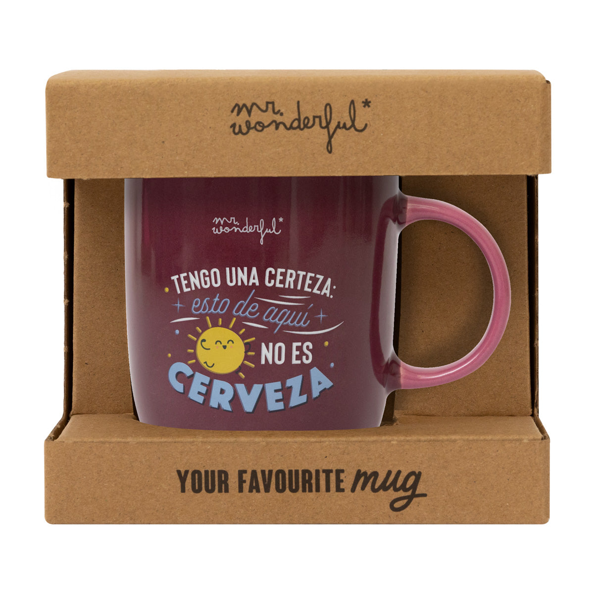 Caneca - Uma coisa eu tenho certeza: isso aqui não é cerveja