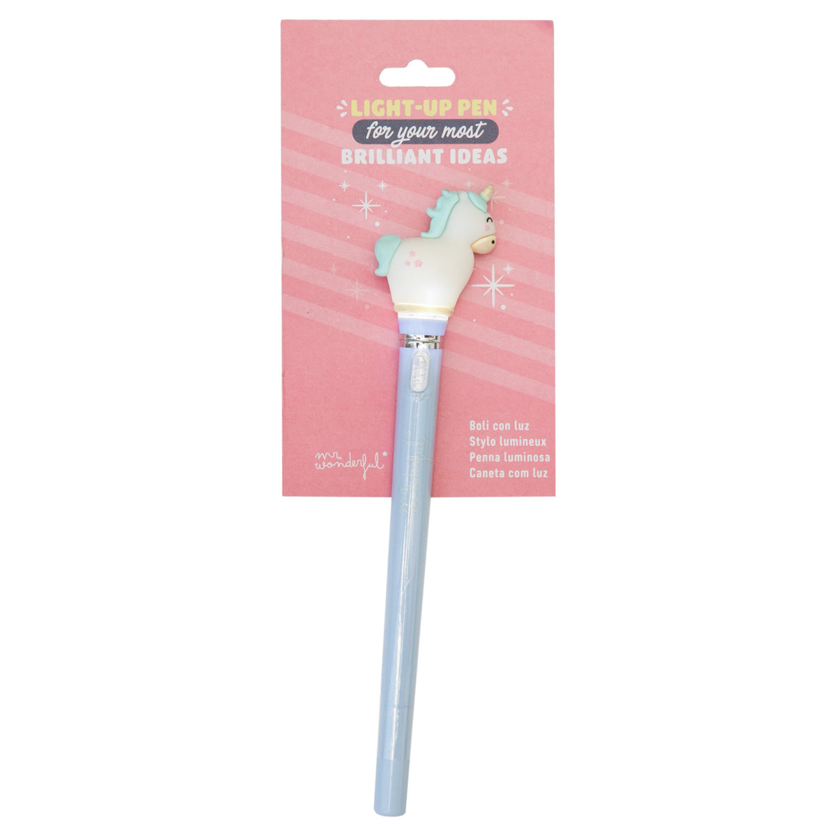 Light up pen - Unicorn
