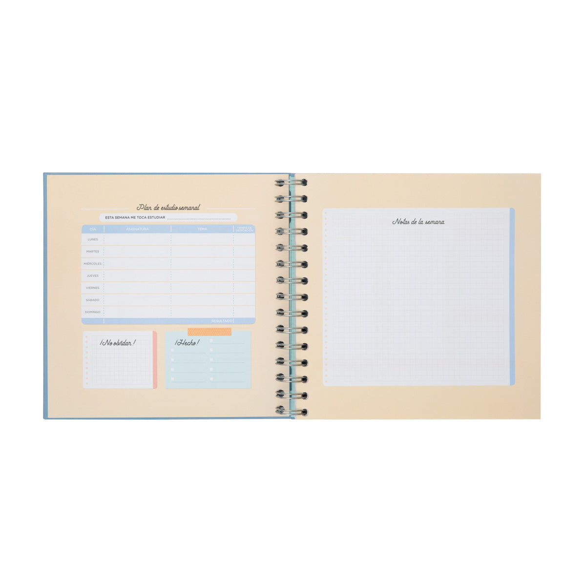 Planificador de estudio - Mi plan para conseguirlo