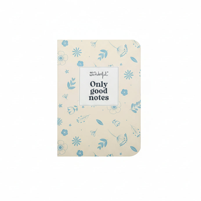 Libreta A6 Mr. Wonderful con estampado de flores para mujer