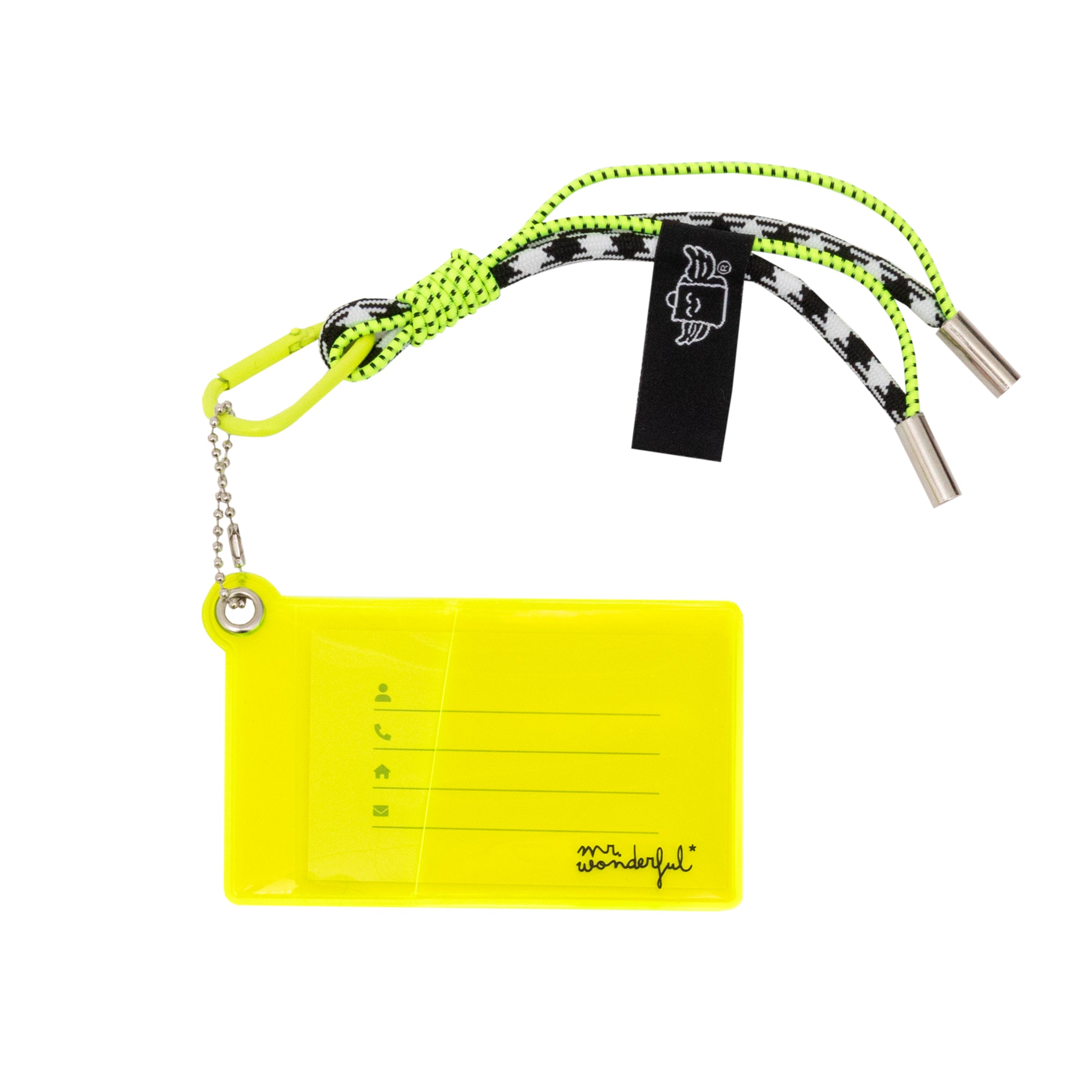 Accessoire de sac à dos à clipser - Jaune