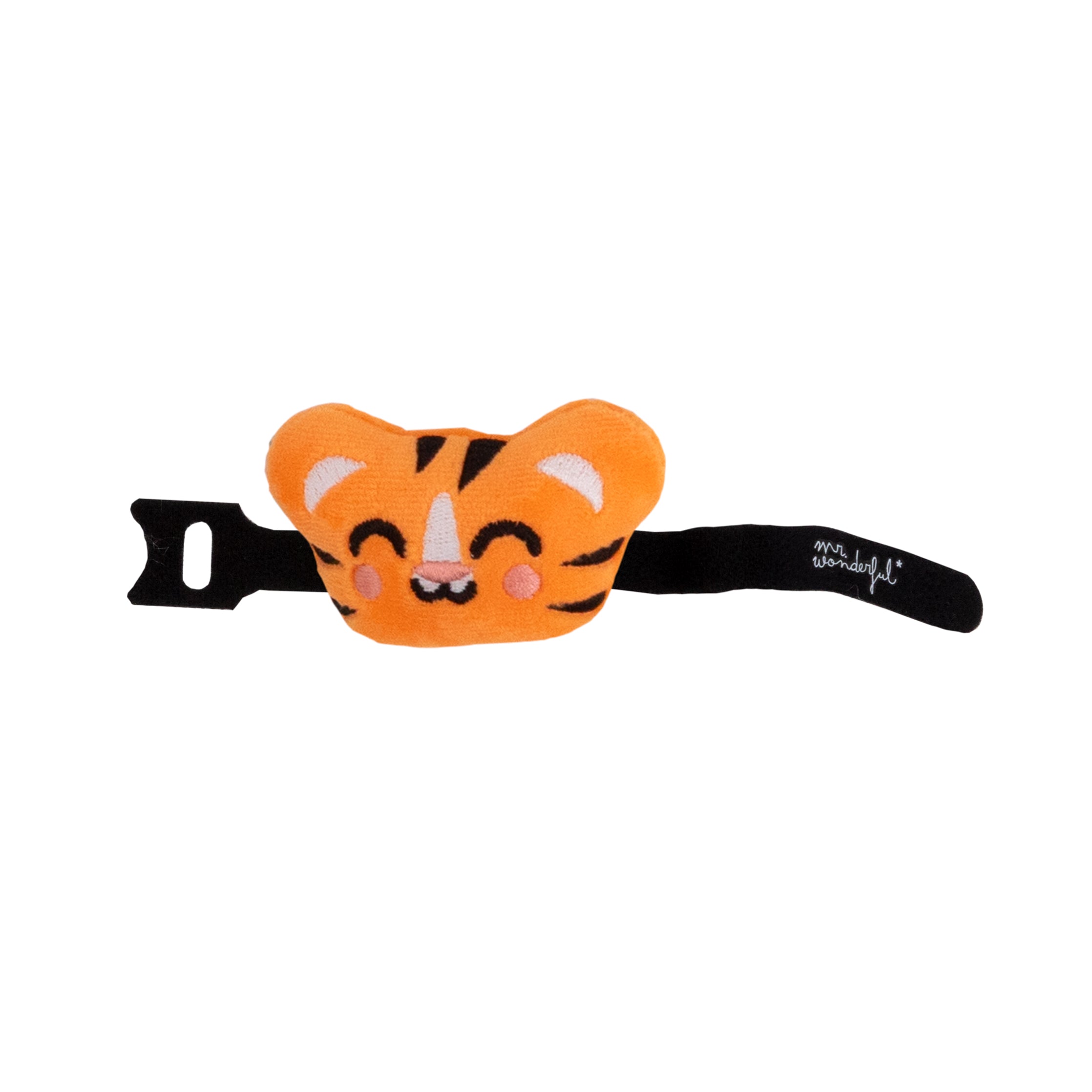 Wonder character to customise your backpack straps - Tiger.