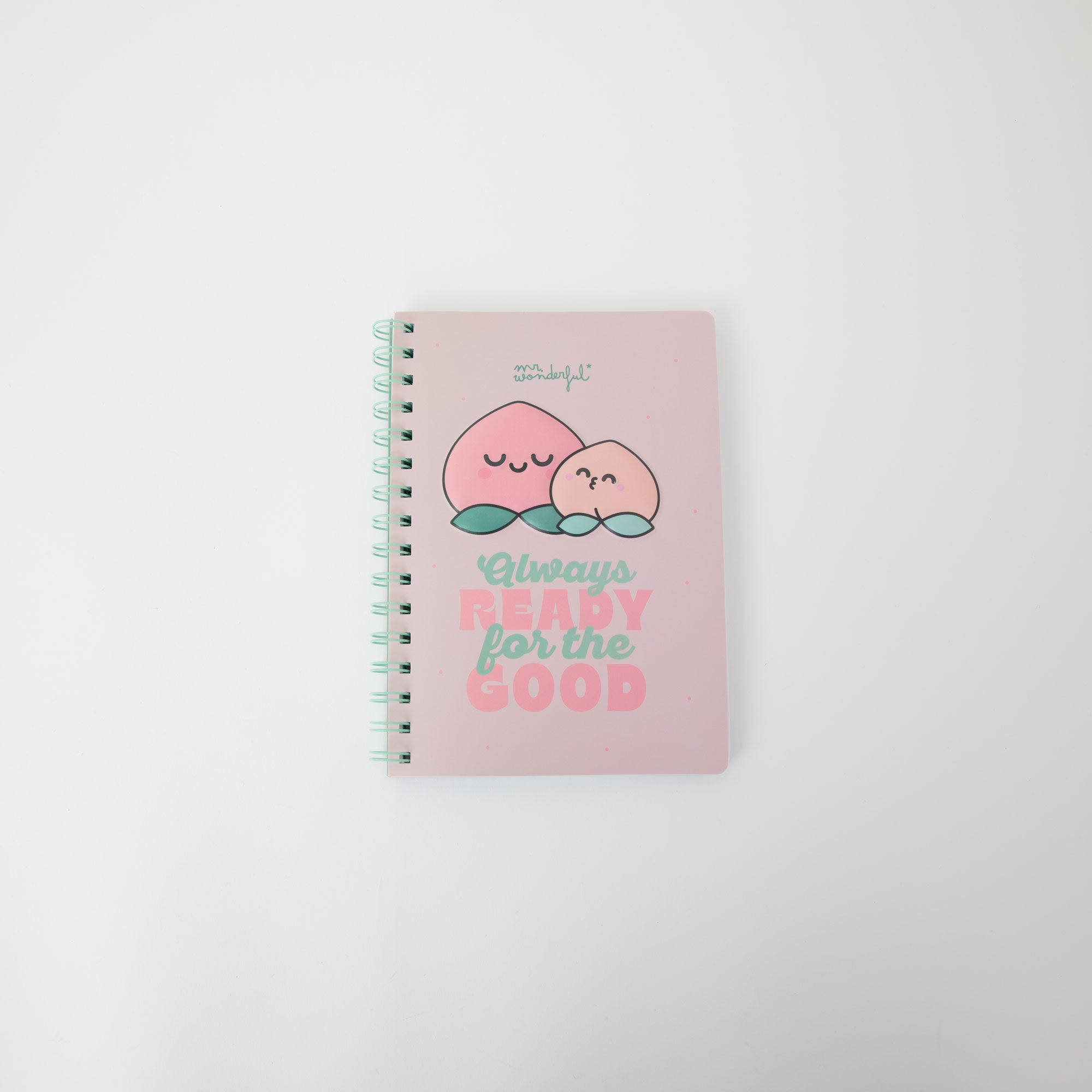 A5 3D notebook Peach - Always ready for the good