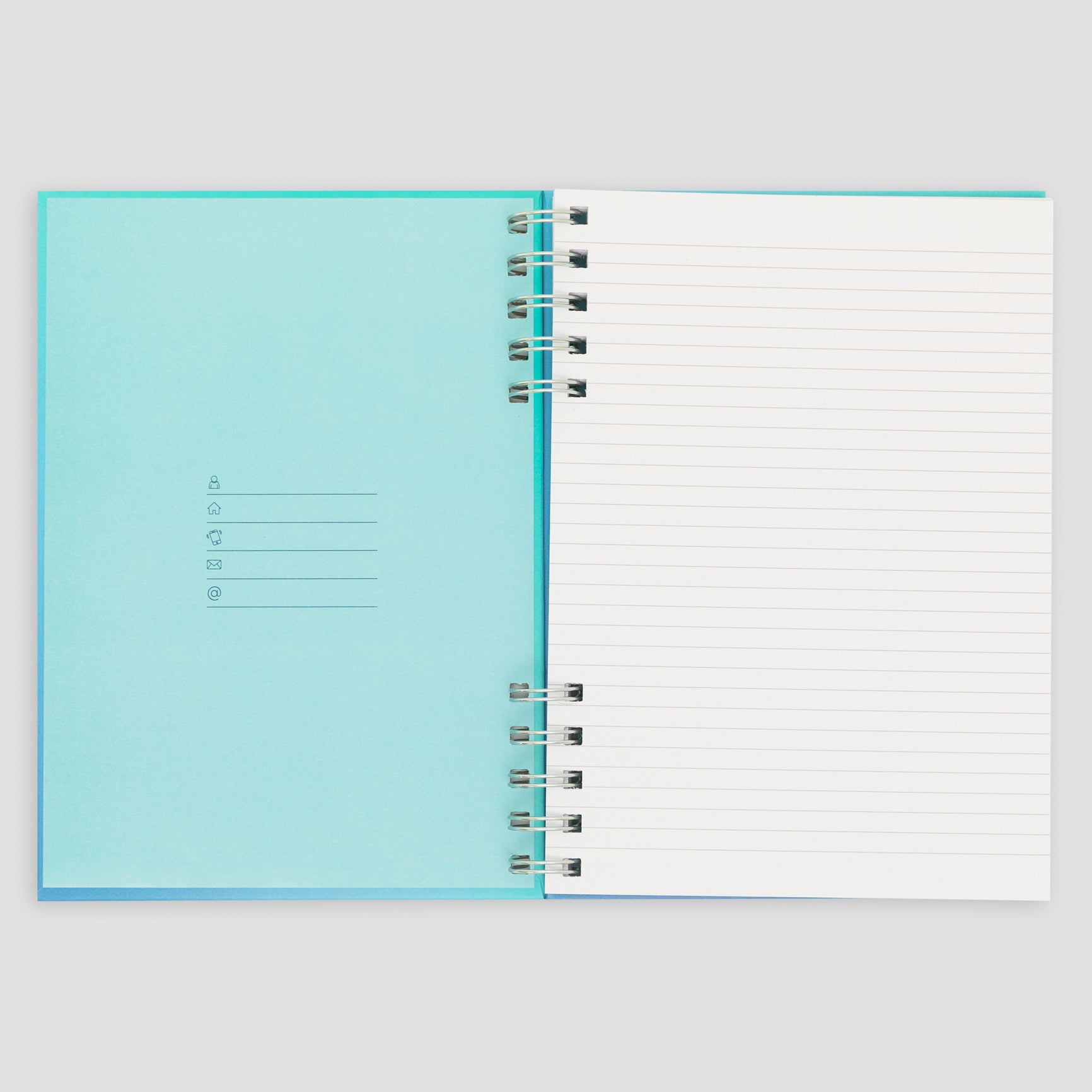 Cahier A5 bleu - Tout ce que vous allez respecter