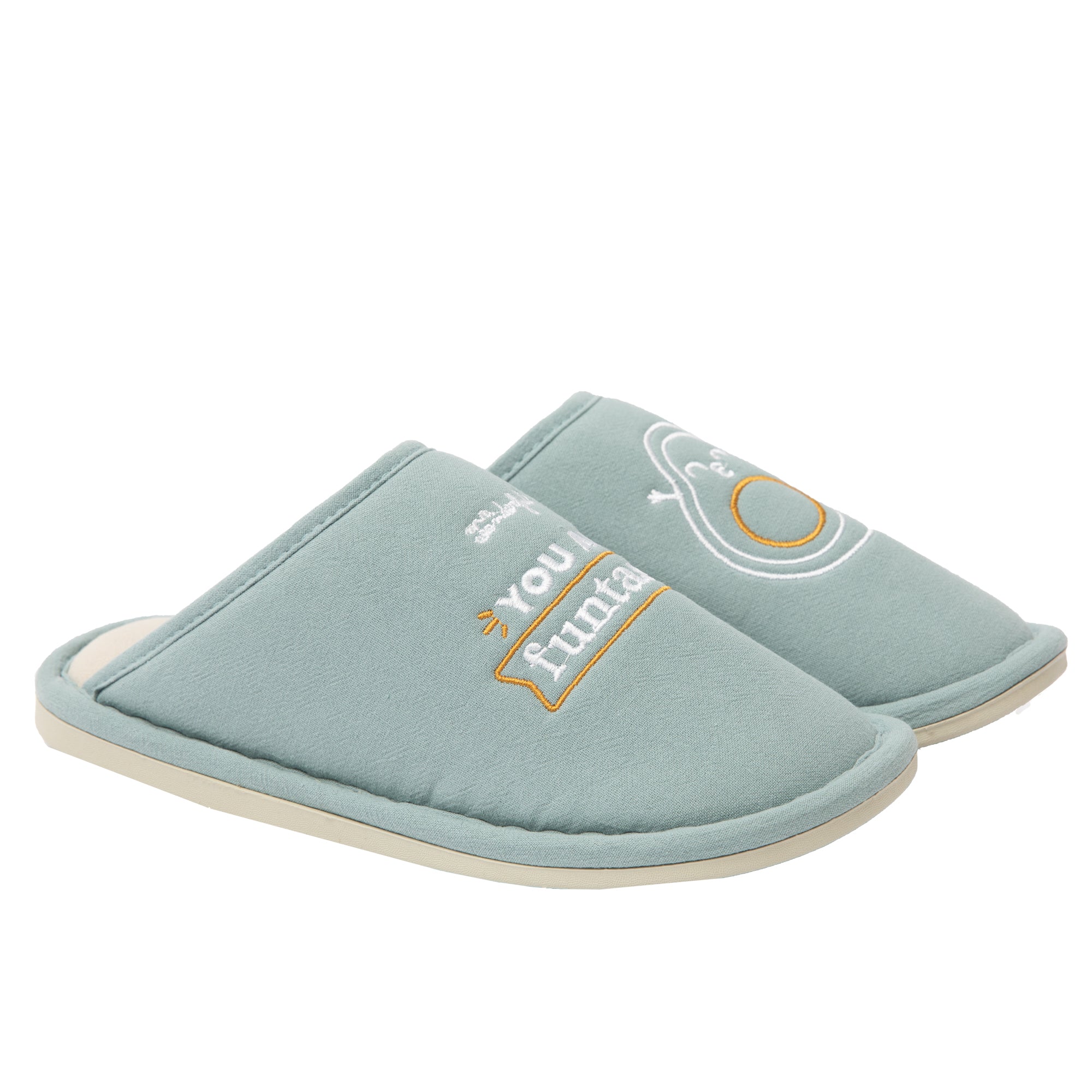 Slippers size 36-38 Avocado - You are funtastic.