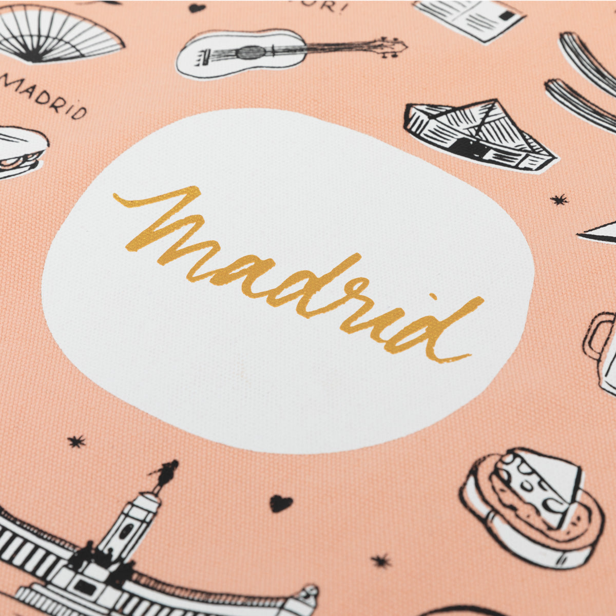 Bolsa de tela tote bag - Madrid