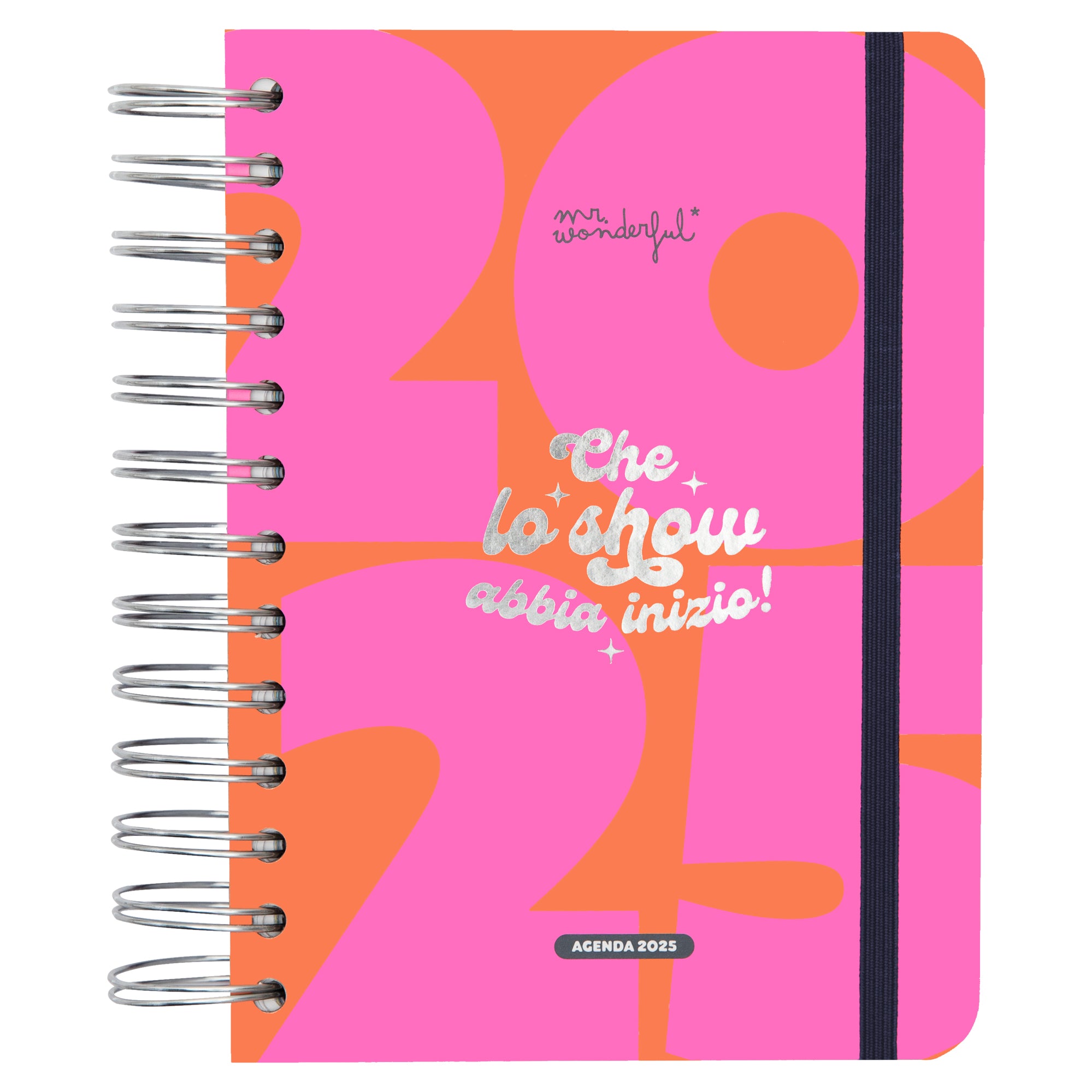 Agenda Wonder piccola 2025 Giornaliera - Che lo show abbia inizio!.