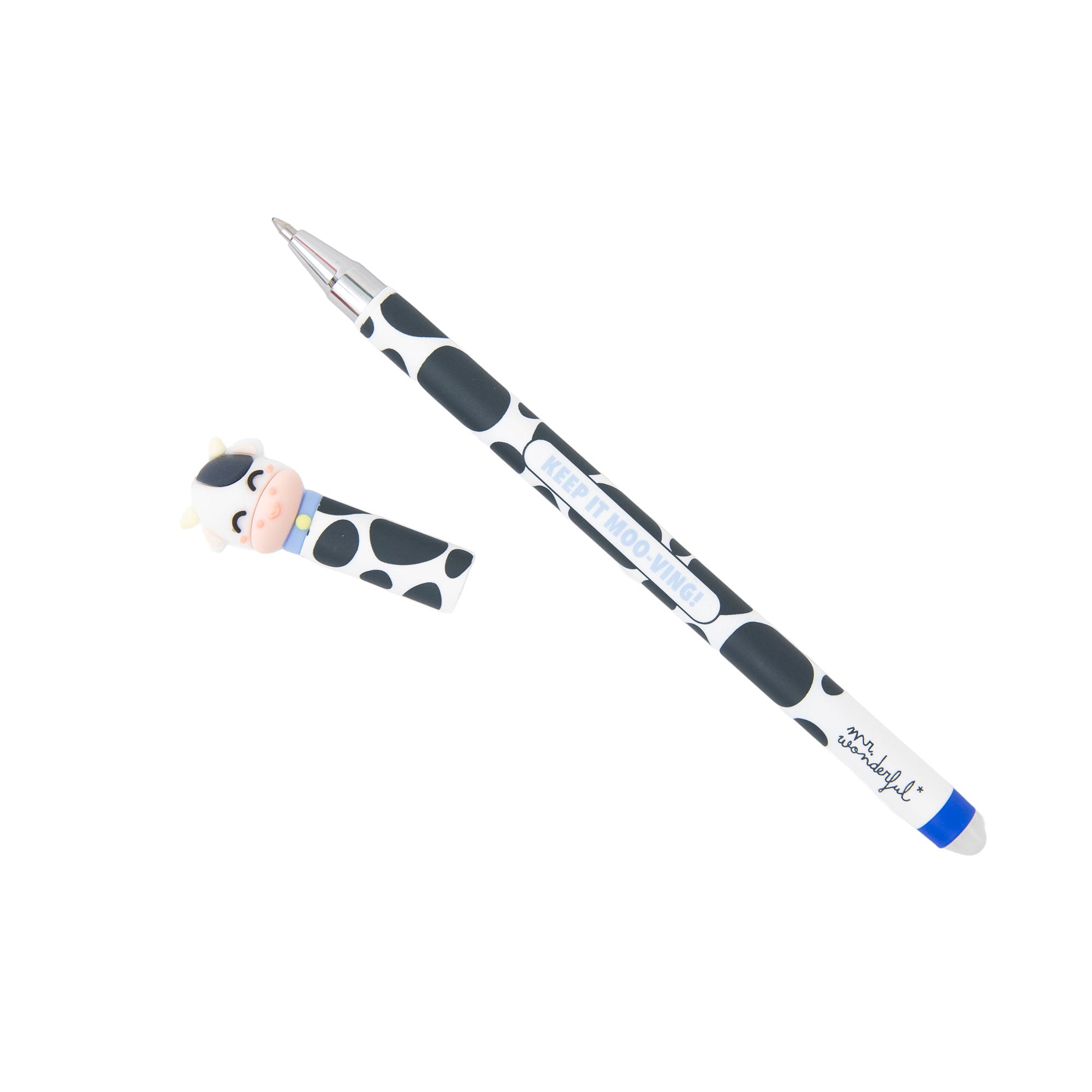 Set de 3 bolis borrables Bo-Bo - Jirafa, Vaca y Perezoso