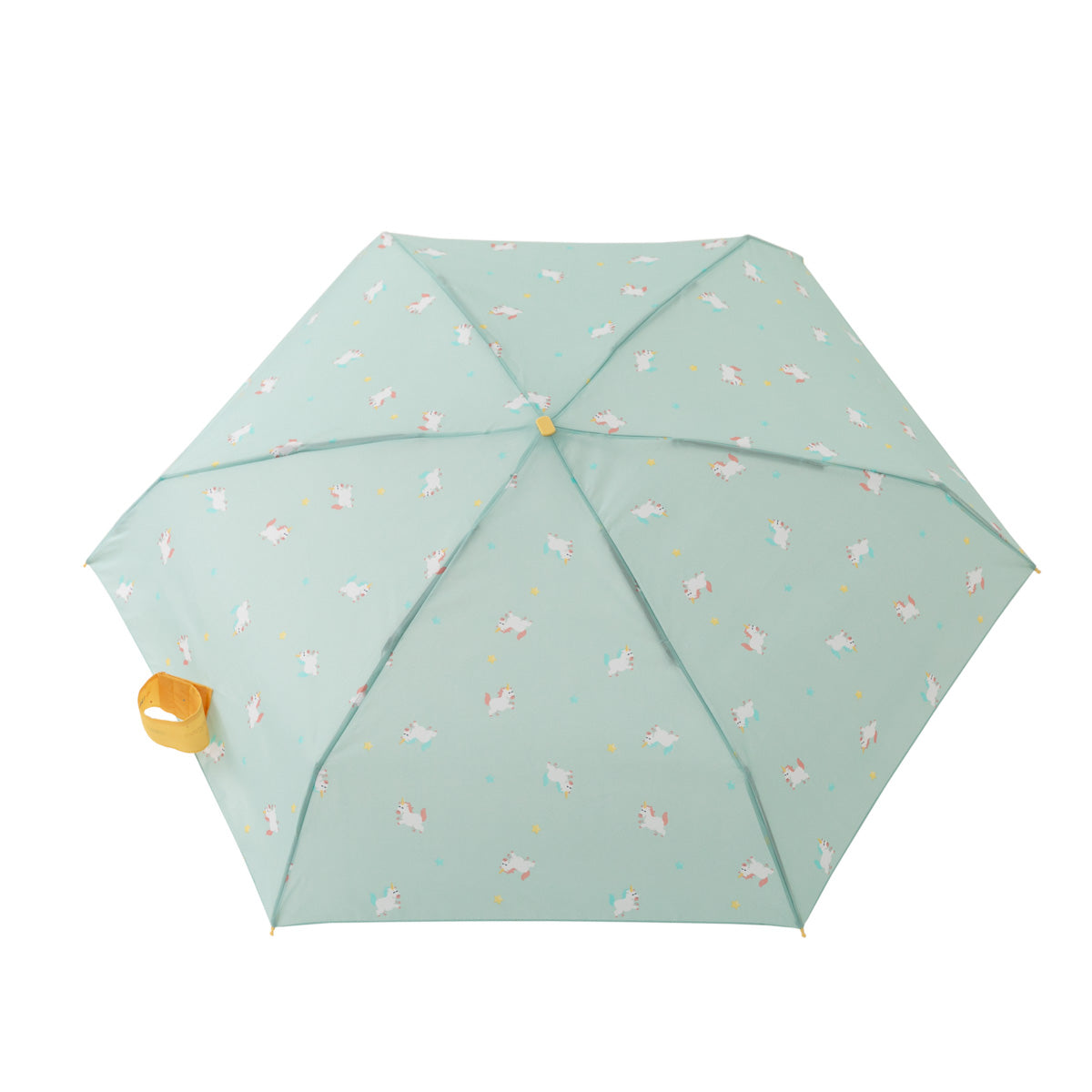 Small umbrella blue colour - Planet print