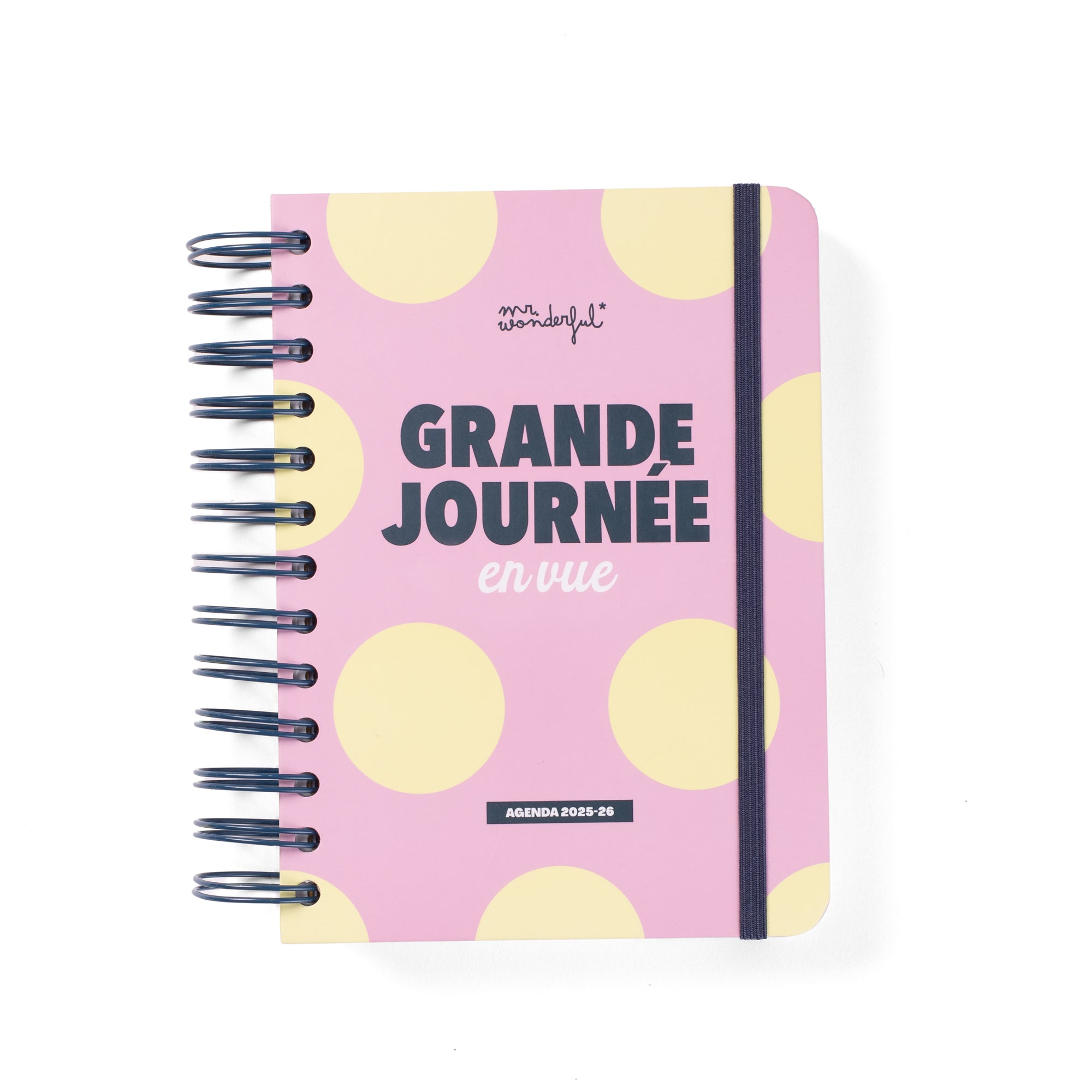 Agenda Wonder petit format 2025-26 Journalier - Grande journée en vue