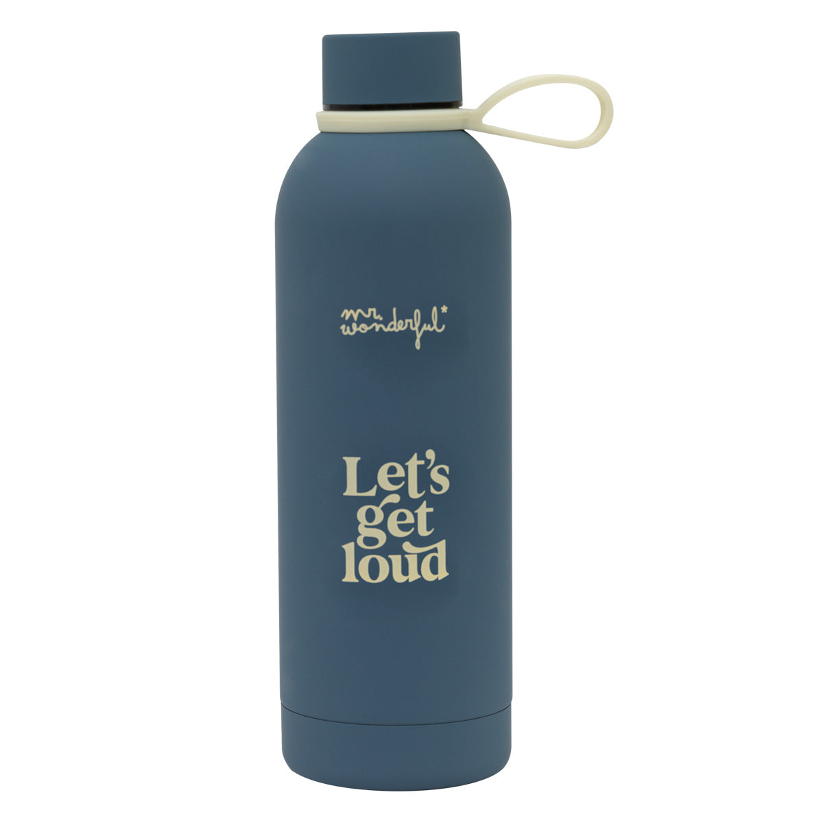 Botella térmica 500 ml con mensaje Mr. Wonderful - Let’s get loud
