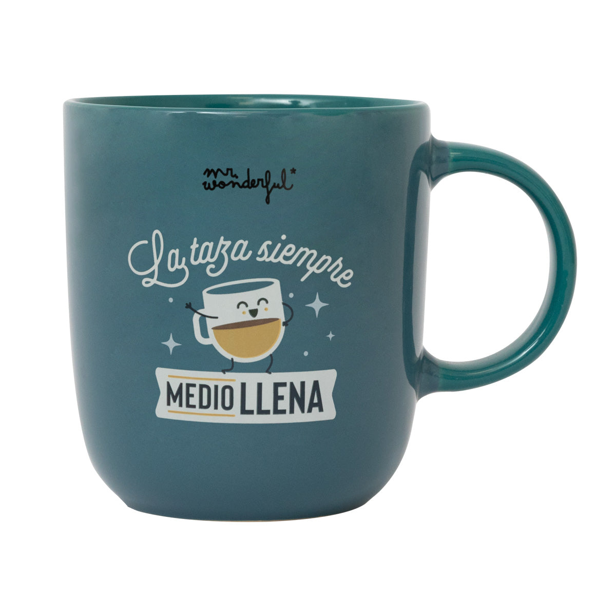 Taza - La taza, siempre medio llena