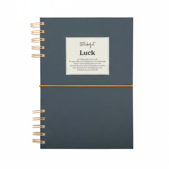 Libreta A5 para mujeres Mr. Wonderful - Luck