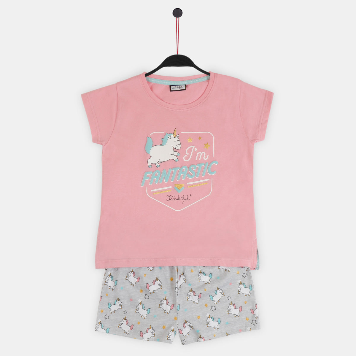 Pijama niña manga corta T 6 - I'm fantastic
