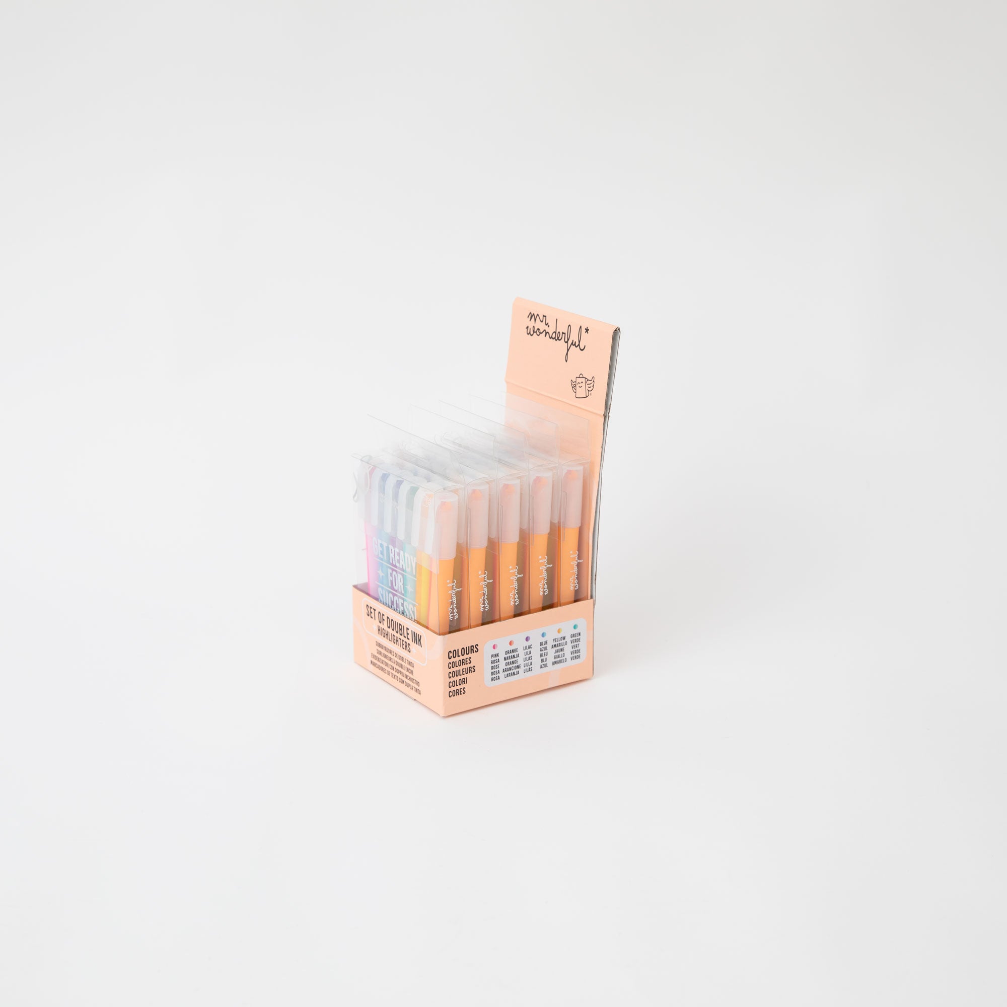 Set de subrayadores de tinta doble – Para ideas que brillan con luz propia