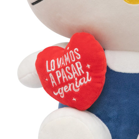 Peluche Hello Kitty x Mr. Wonderful - Lo vamos a pasar genial