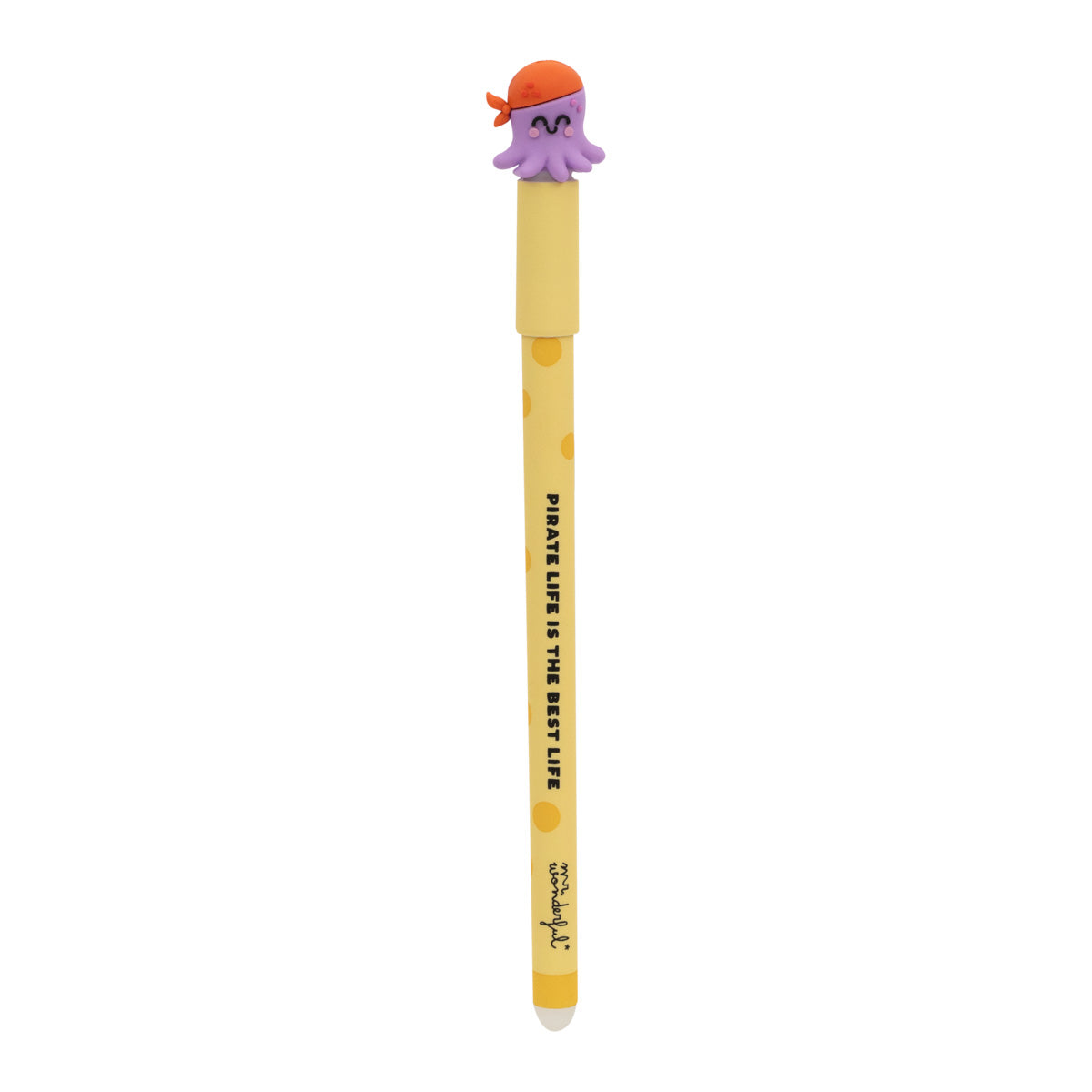 Stylo effaçable Bo-Bo pirate - La vie de pirate est la meilleure vie