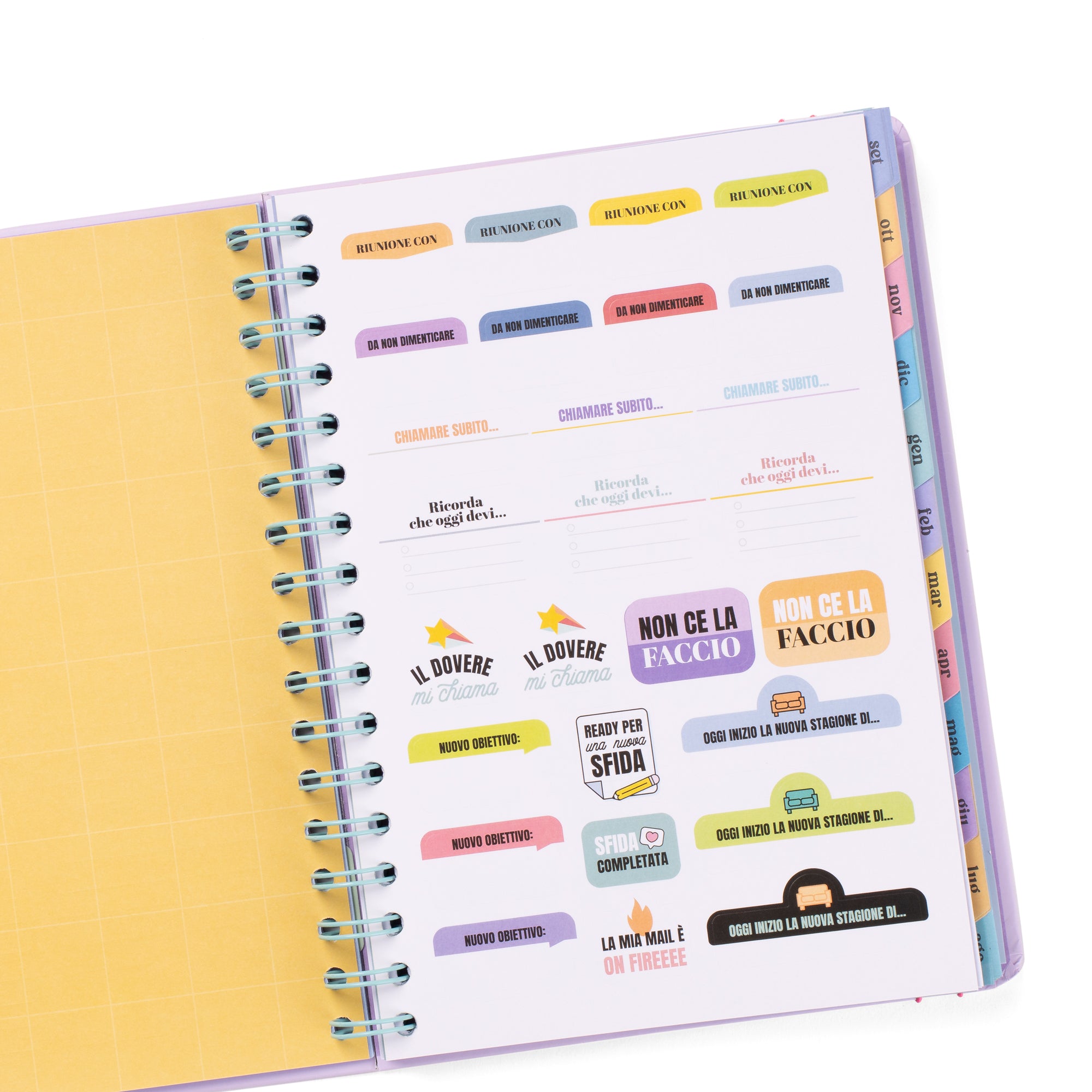 Diario scolastico Wonder 2025-26 Settimanale - Qualcosa di magico mi aspetta