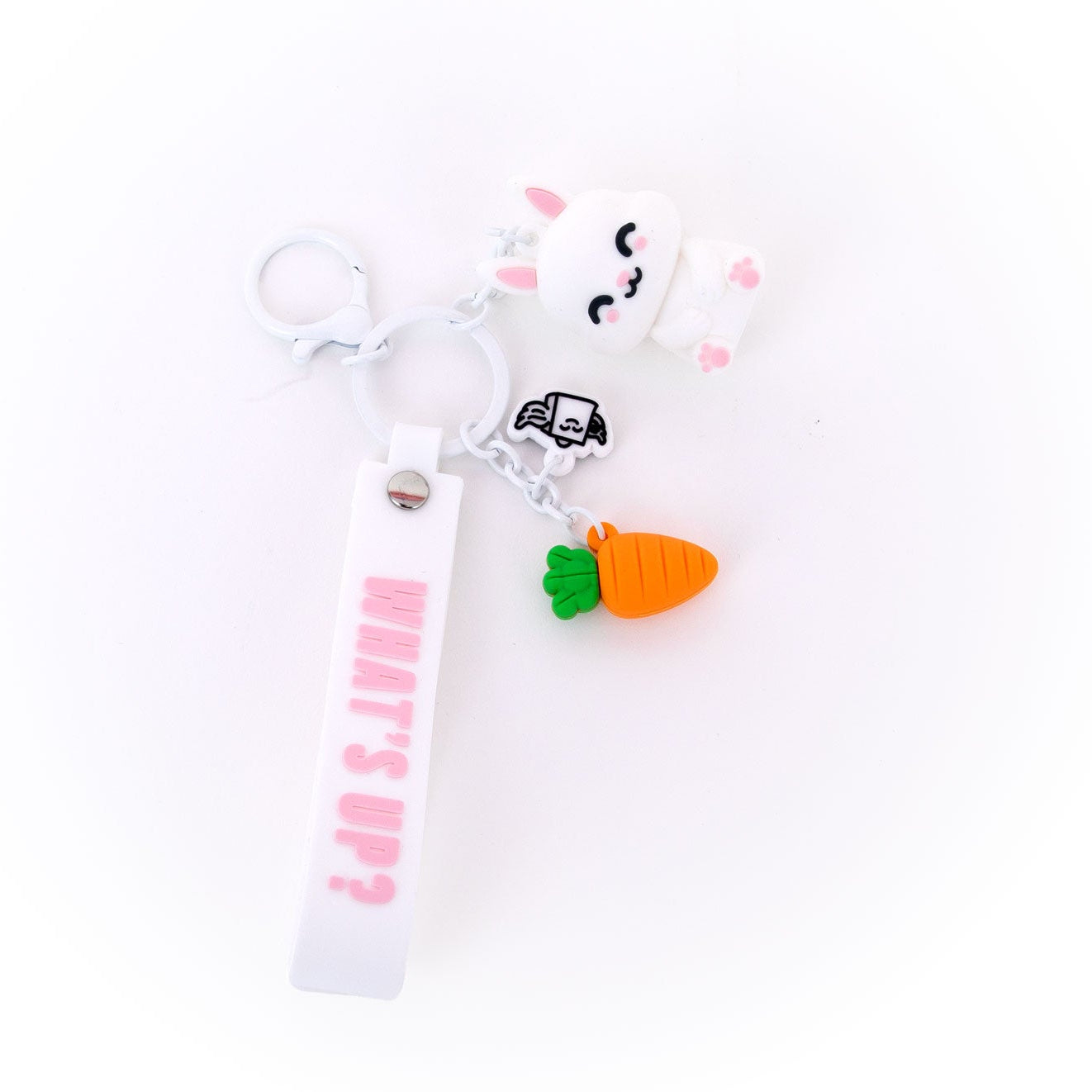 Llavero con colgante Conejo - What’s up? | Mr.Wonderful