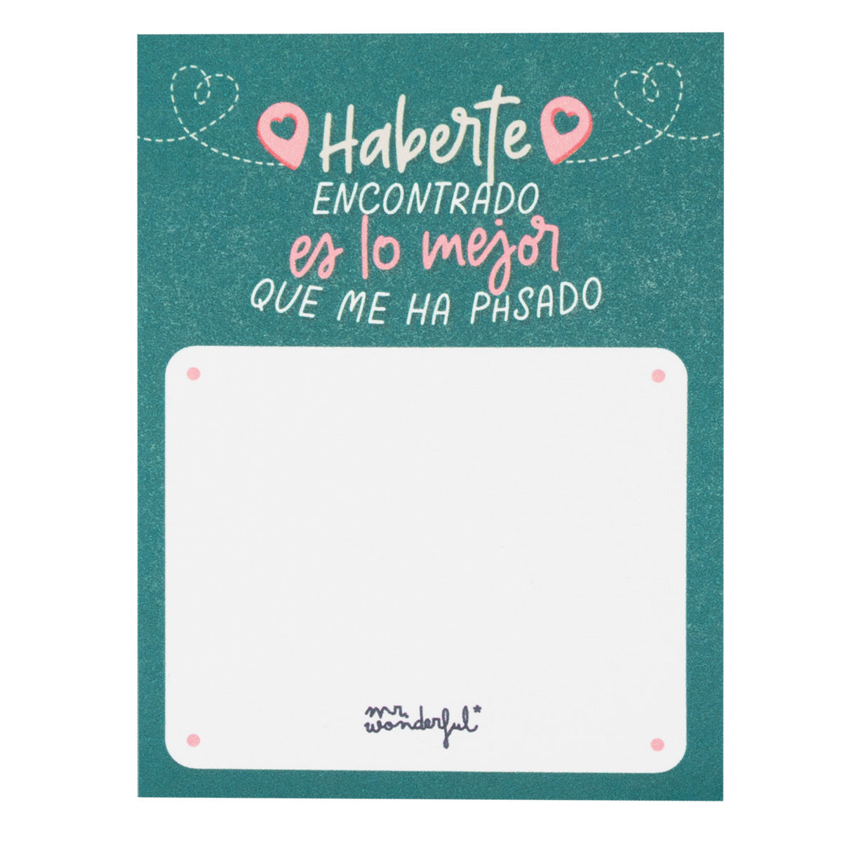 Notas adhesivas con mensajes robacorazones