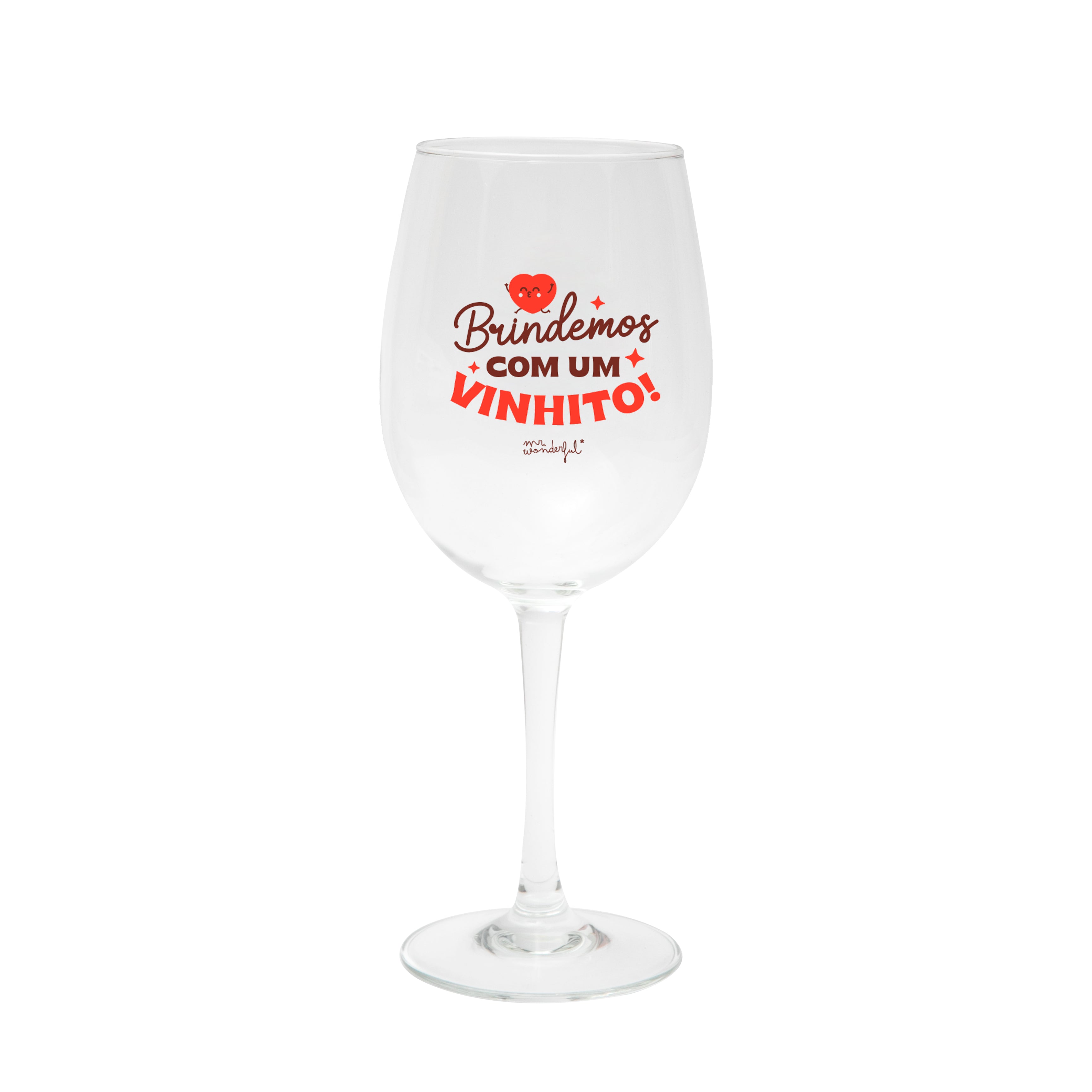 Kit de 2 flocons de vin - Avec vous tout est plus beau. Trinquons avec un verre de vin !