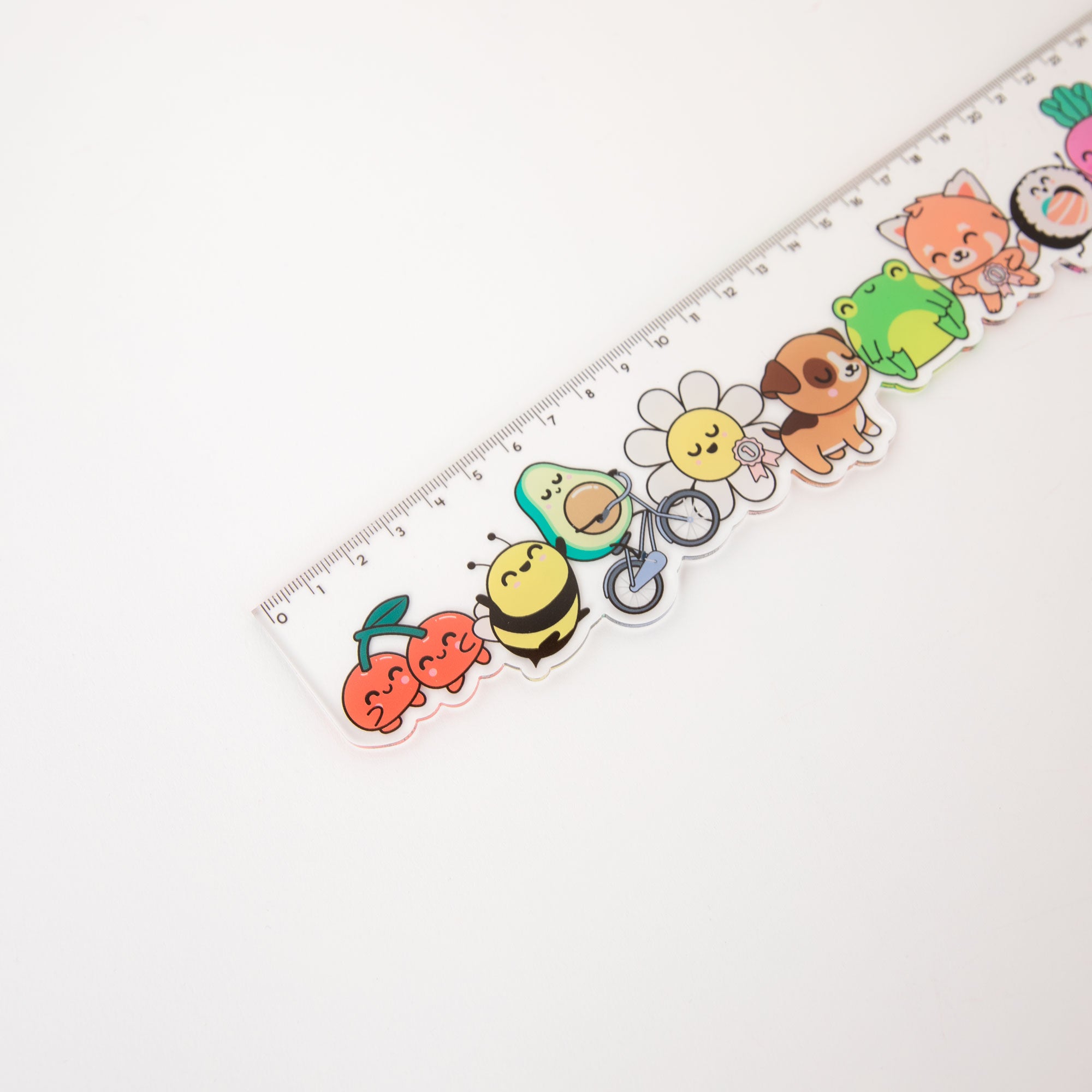 Régua de 30 cm - Personagens Mr. Wonderful