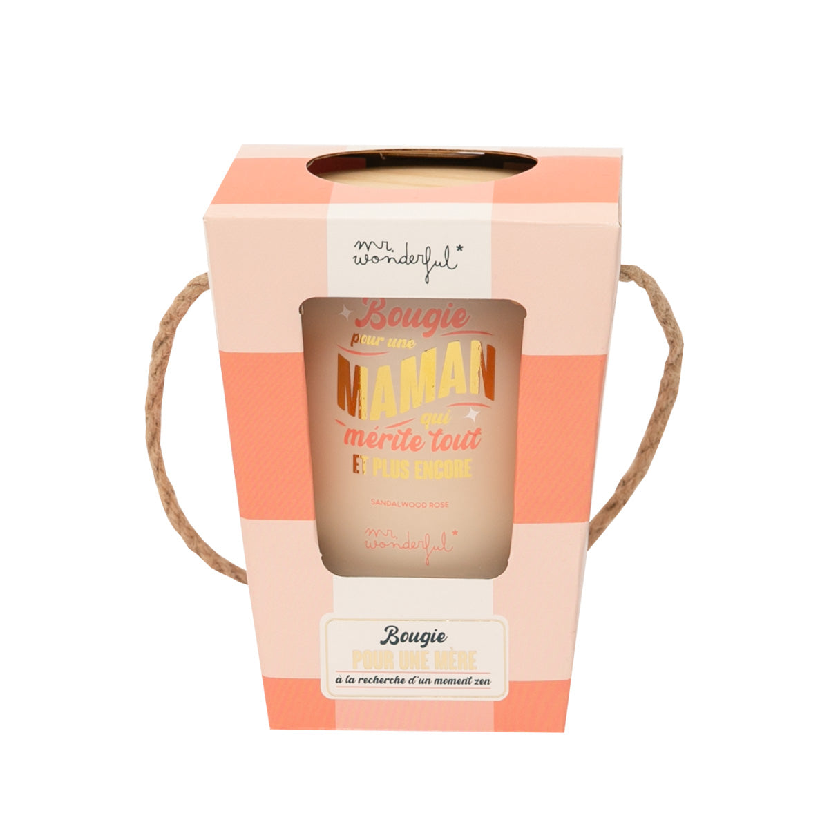 Bougie parfumée - Bougie pour une maman qui mérite tout et plus encore