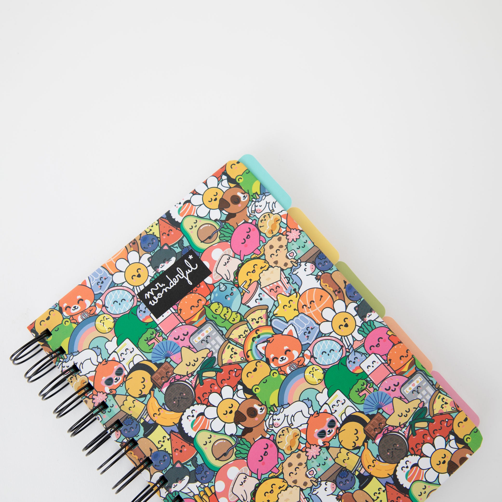 Cuaderno A5 con divisiones - Personajes Wonder