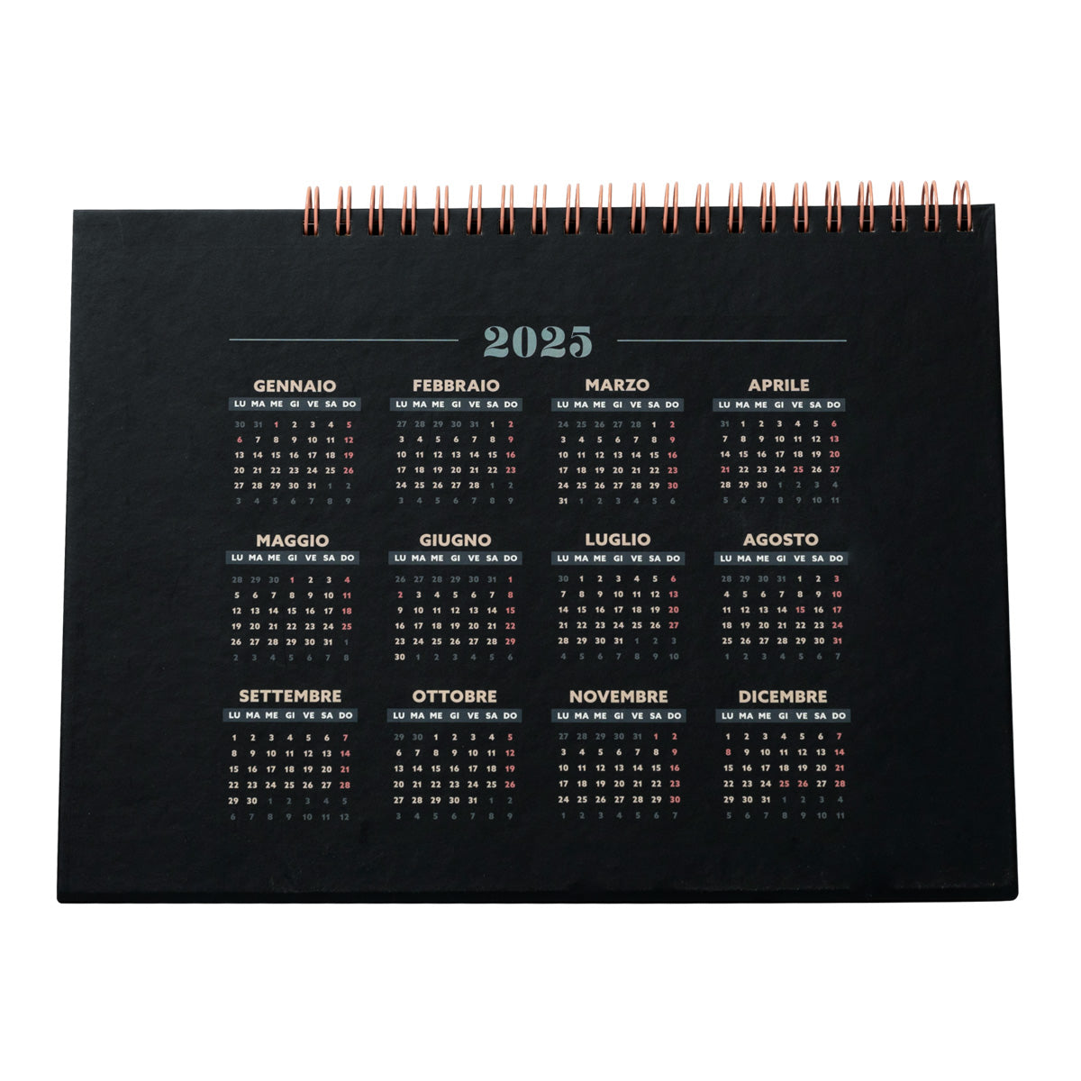 Calendario da tavolo 2025 - Tutto andrà alla grande.