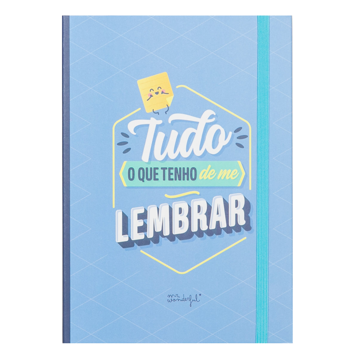 Caderno com notas autocolantes - Tudo o que tenho de me lembrar